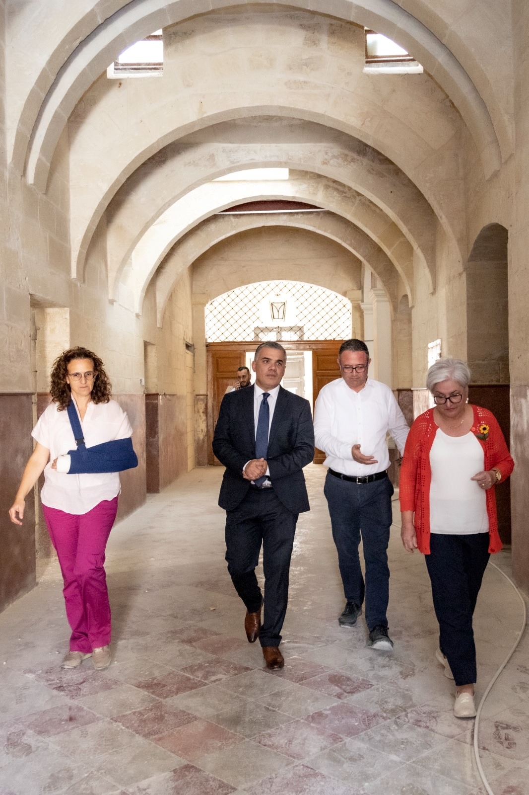 STQARRIJA MIS-SEGRETARJAT PARLAMENTARI GĦALL-FONDI EWROPEJ Għaddej ġmielu x-xogħol fuq St Michael Hospice Complex