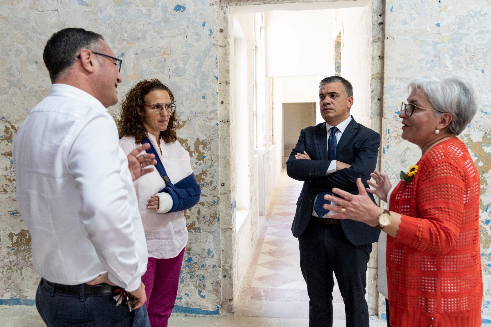 STQARRIJA MIS-SEGRETARJAT PARLAMENTARI GĦALL-FONDI EWROPEJ Għaddej ġmielu x-xogħol fuq St Michael Hospice Complex