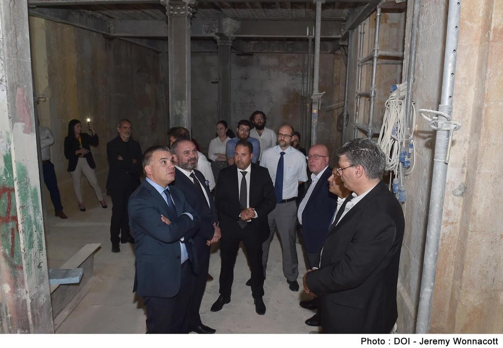 PRESS RELEASE BY THE MINISTRY FOR THE NATIONAL HERITAGE, THE ARTS AND LOCAL GOVERNMENT AND THE PARLIAMENTARY SECRETARY FOR EUROPEAN FUNDS First phase of Maritime Museum restoration works nearing completion