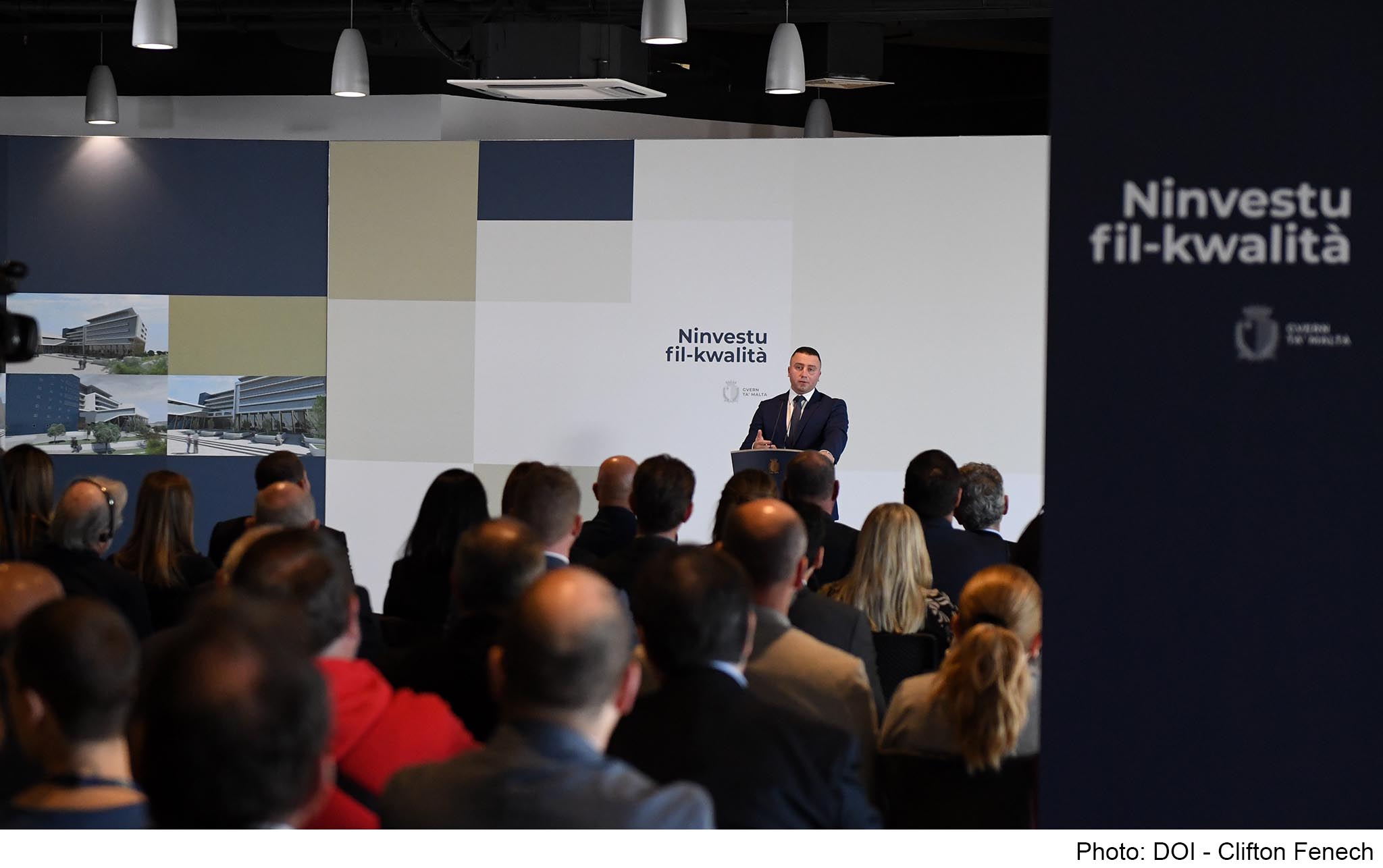 STQARRIJA MILL-UFFIĊĊJU TAL-PRIM MINISTRU Il-Prim Ministru Robert Abela jżur ix-xogħlijiet tal-kampus il-ġdid tal-ITS fi Smart City