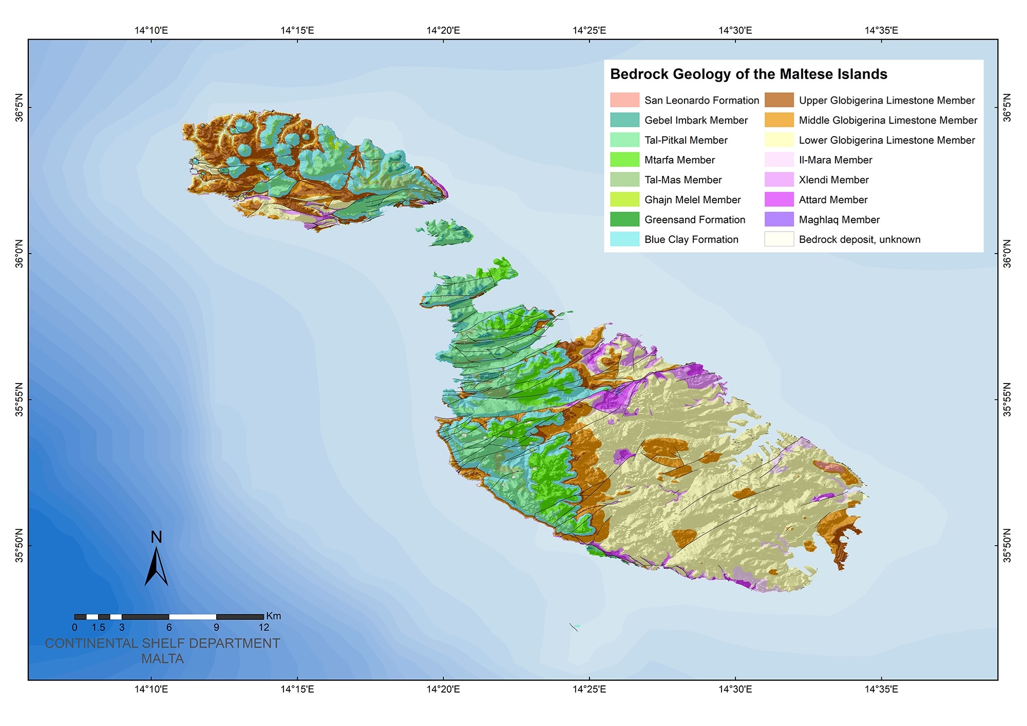 PRESS RELEASE BY THE MINISTRY FOR FINANCE AND EMPLOYMENT Update of the Geological Map of the Maltese Islands