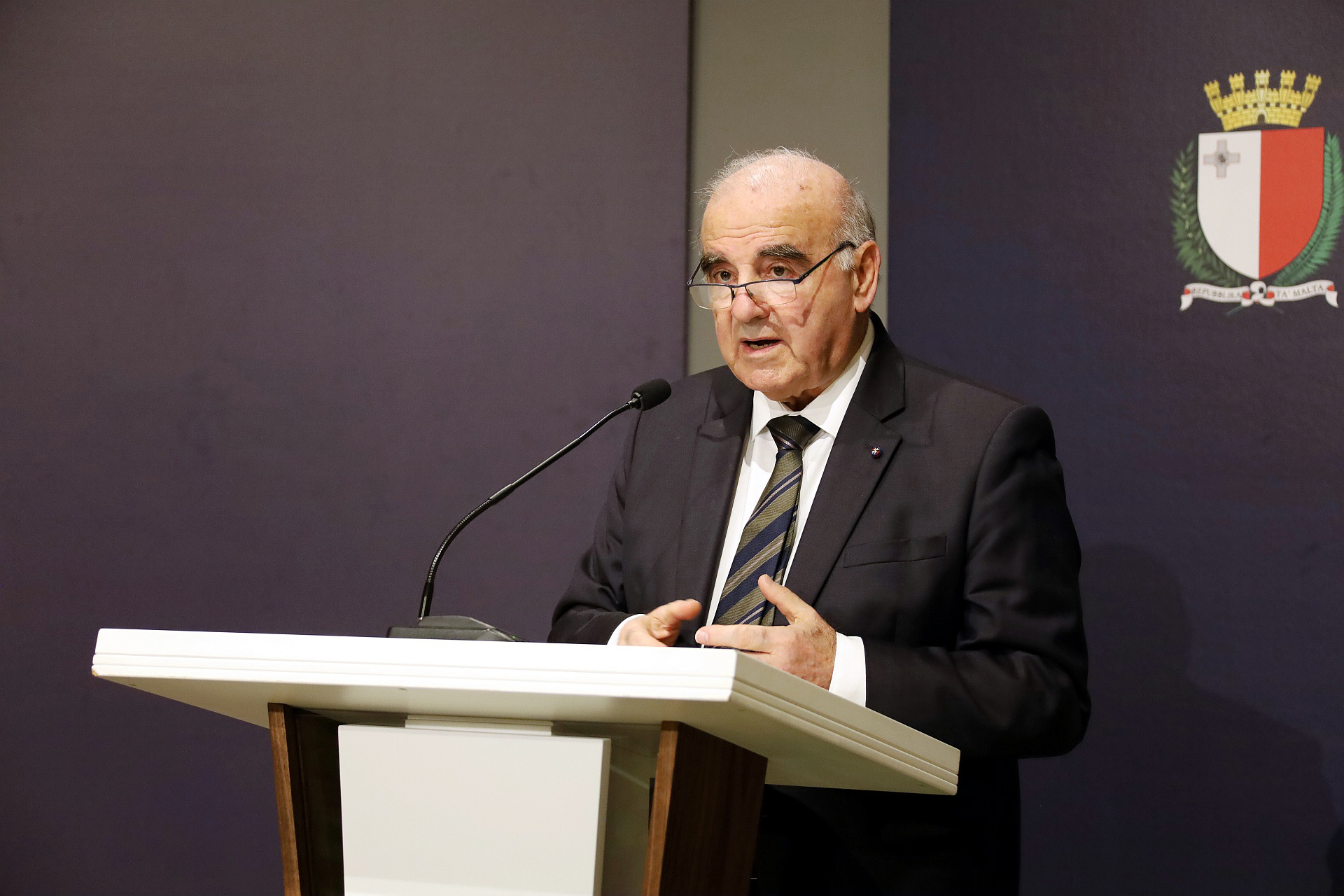 PRESS RELEASE BY THE OFFICE OF THE PRESIDENT The President of Malta addresses the national conference ‘A Future for Industrial Heritage in Malta’