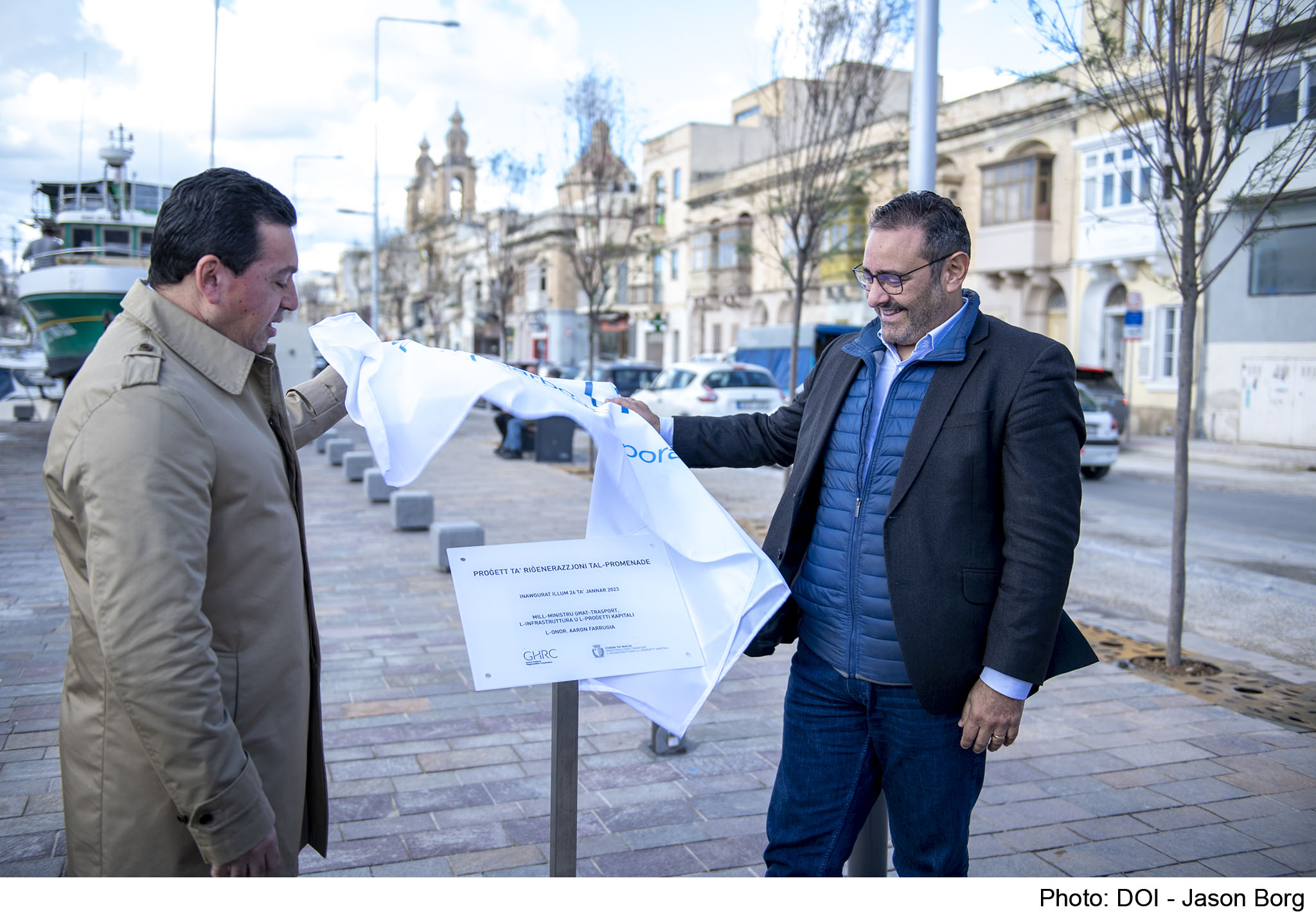 PRESS RELEASE BY THE MINISTRY FOR TRANSPORT, INFRASTRUCTURE AND CAPITAL PROJECTS Promenade regeneration project inaugurated