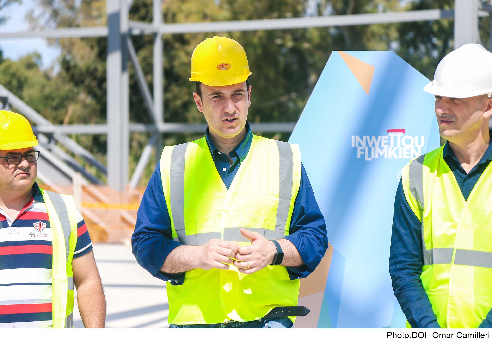 STQARRIJA MILL-MINISTERU GĦALL-EDUKAZZJONI, L-ISPORT, IŻ-ŻGĦAŻAGĦ, IR-RIĊERKA U L-INNOVAZZJONI Inwettqu Flimkien: Miexi b’ritmu mgħaġġel ix-xogħol fuq il-faċilità għall-ġinnastika