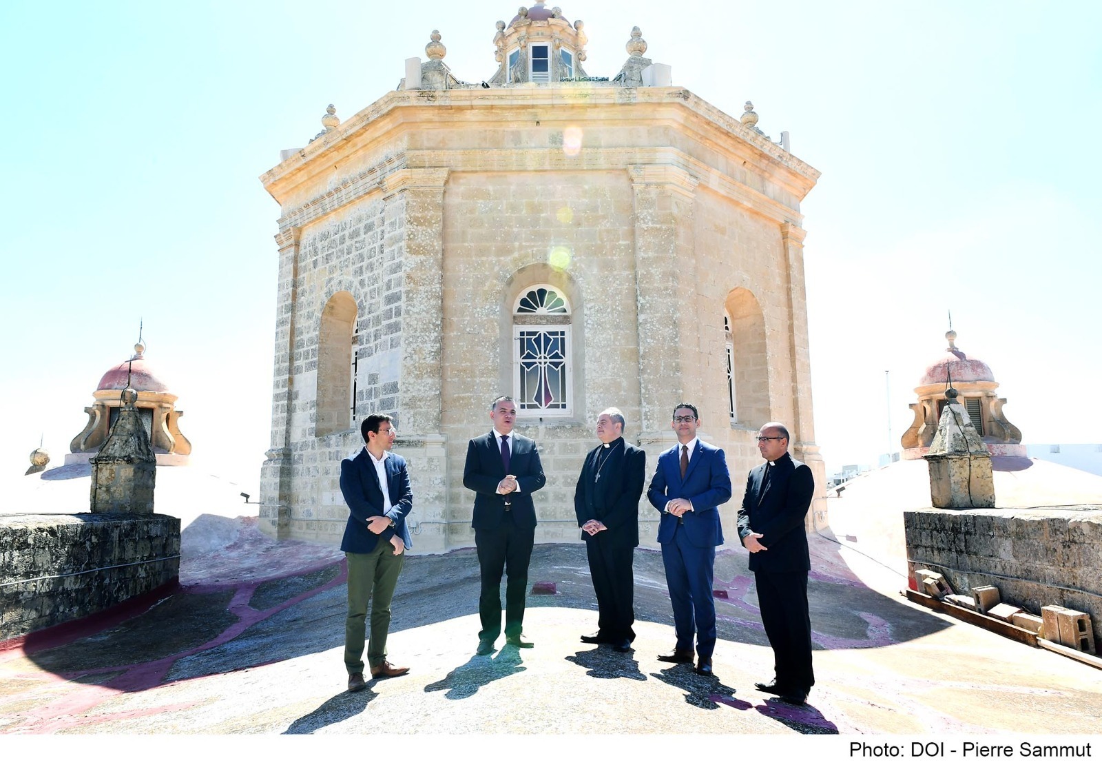 STQARRIJA MIS-SEGRETARJAT PARLAMENTARI GĦALL-FONDI EWROPEJ Inawgurat xogħol ta’ restawr fuq il-Knisja Arċipretali taż-Żurrieq