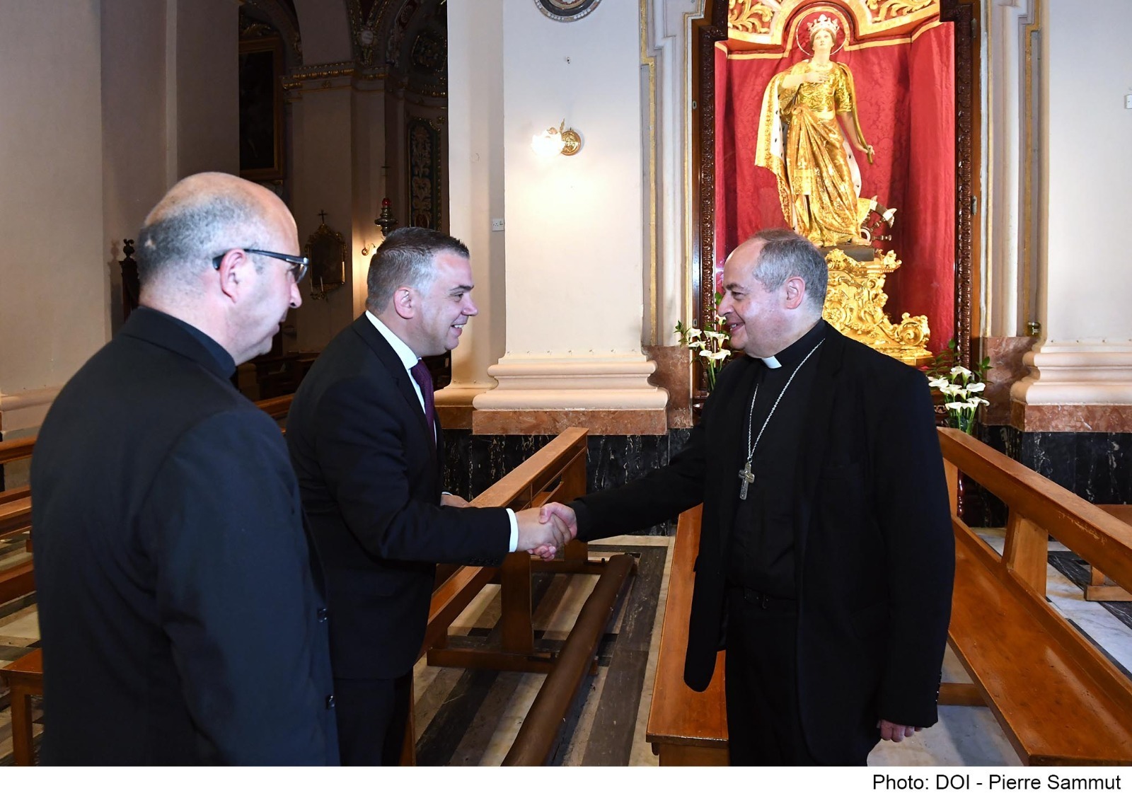STQARRIJA MIS-SEGRETARJAT PARLAMENTARI GĦALL-FONDI EWROPEJ Inawgurat xogħol ta’ restawr fuq il-Knisja Arċipretali taż-Żurrieq