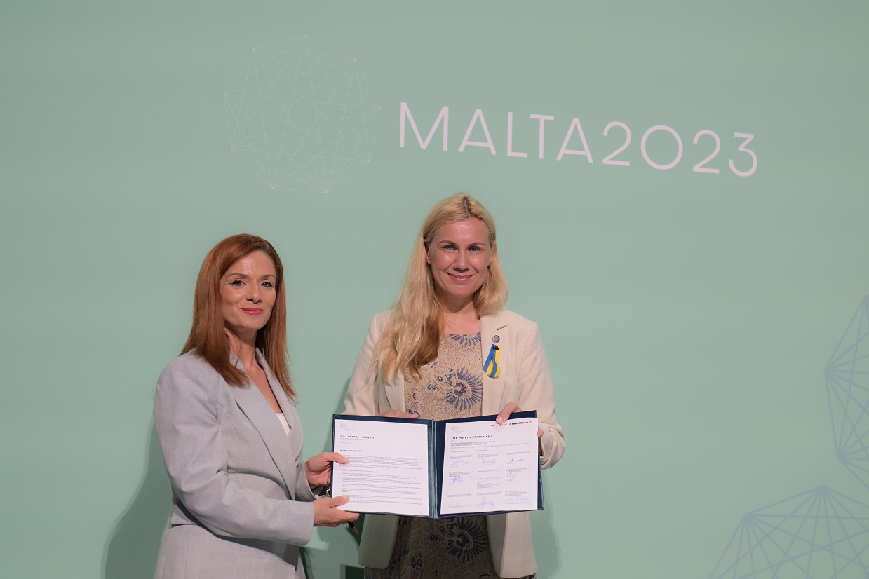 PRESS RELEASE BY THE MINISTRY FOR THE ENVIRONMENT, ENERGY AND ENTERPRISE: Med9 energy ministers reach agreement establishing a Mediterranean Green Energy Hub