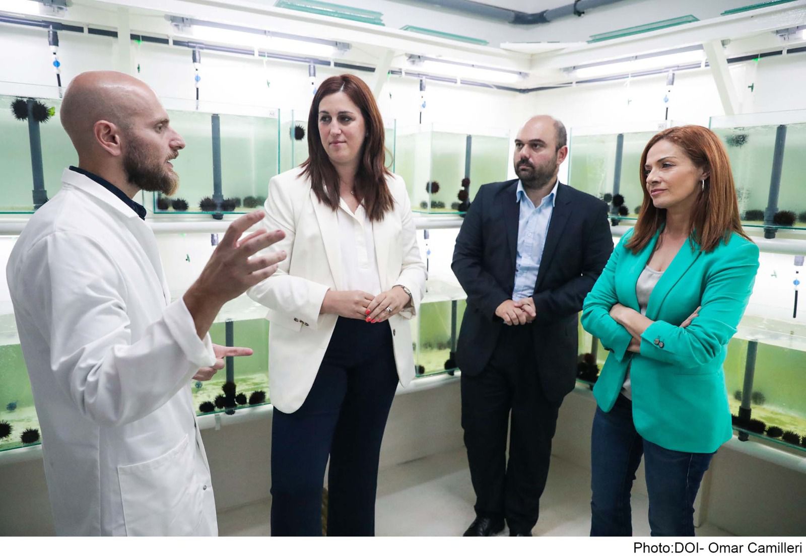 PRESS RELEASE BY THE MINISTRY FOR THE ENVIRONMENT, ENERGY AND ENTERPRISE AND THE PARLIAMENTARY SECRETARIAT FOR FISHERIES, AQUACULTURE AND ANIMAL RIGHTS Aquaculture project to increase the population of sea urchins in Maltese waters