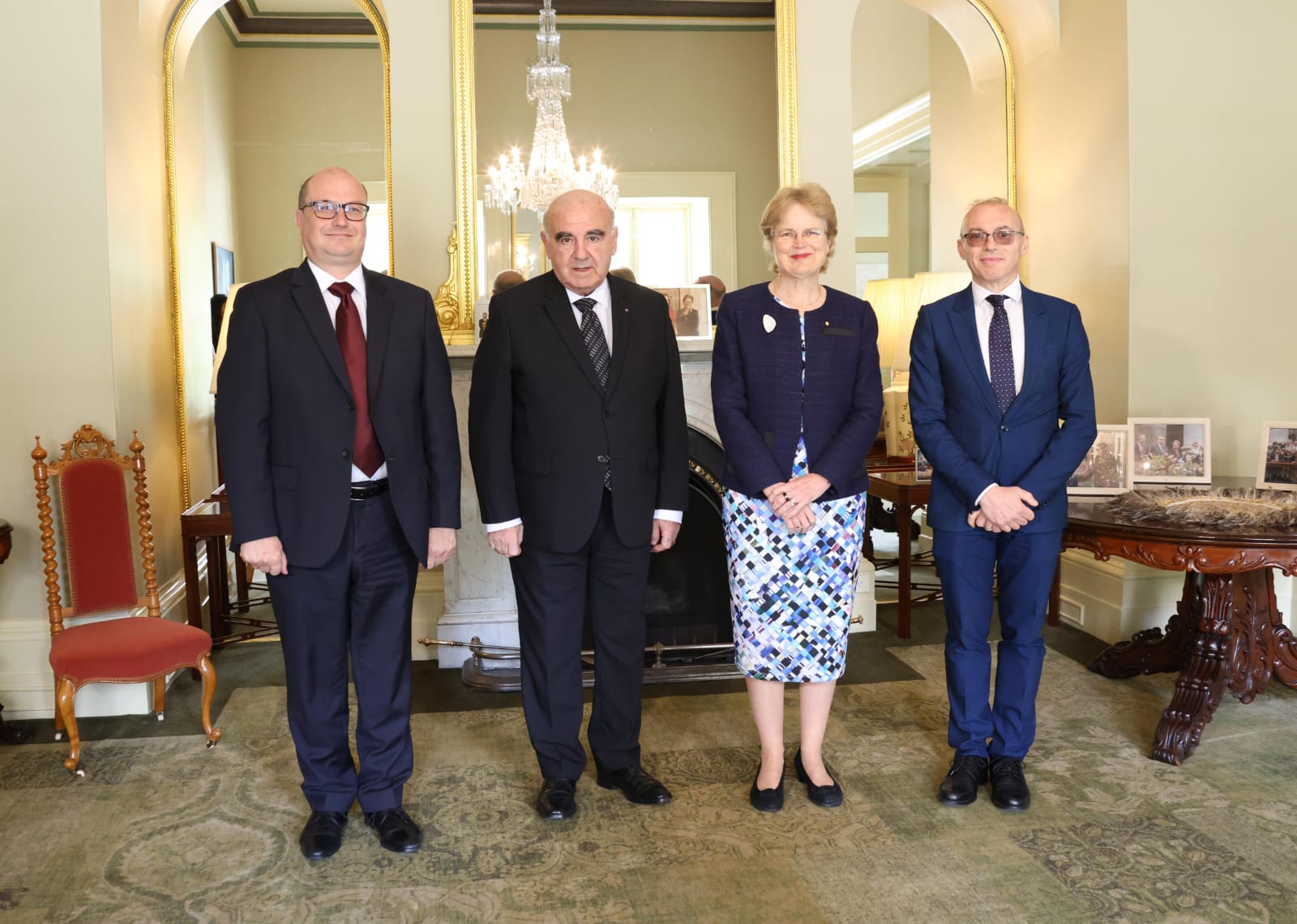 PRESS RELEASE BY THE OFFICE OF THE PRESIDENT President George Vella meets the Maltese community in Adelaide