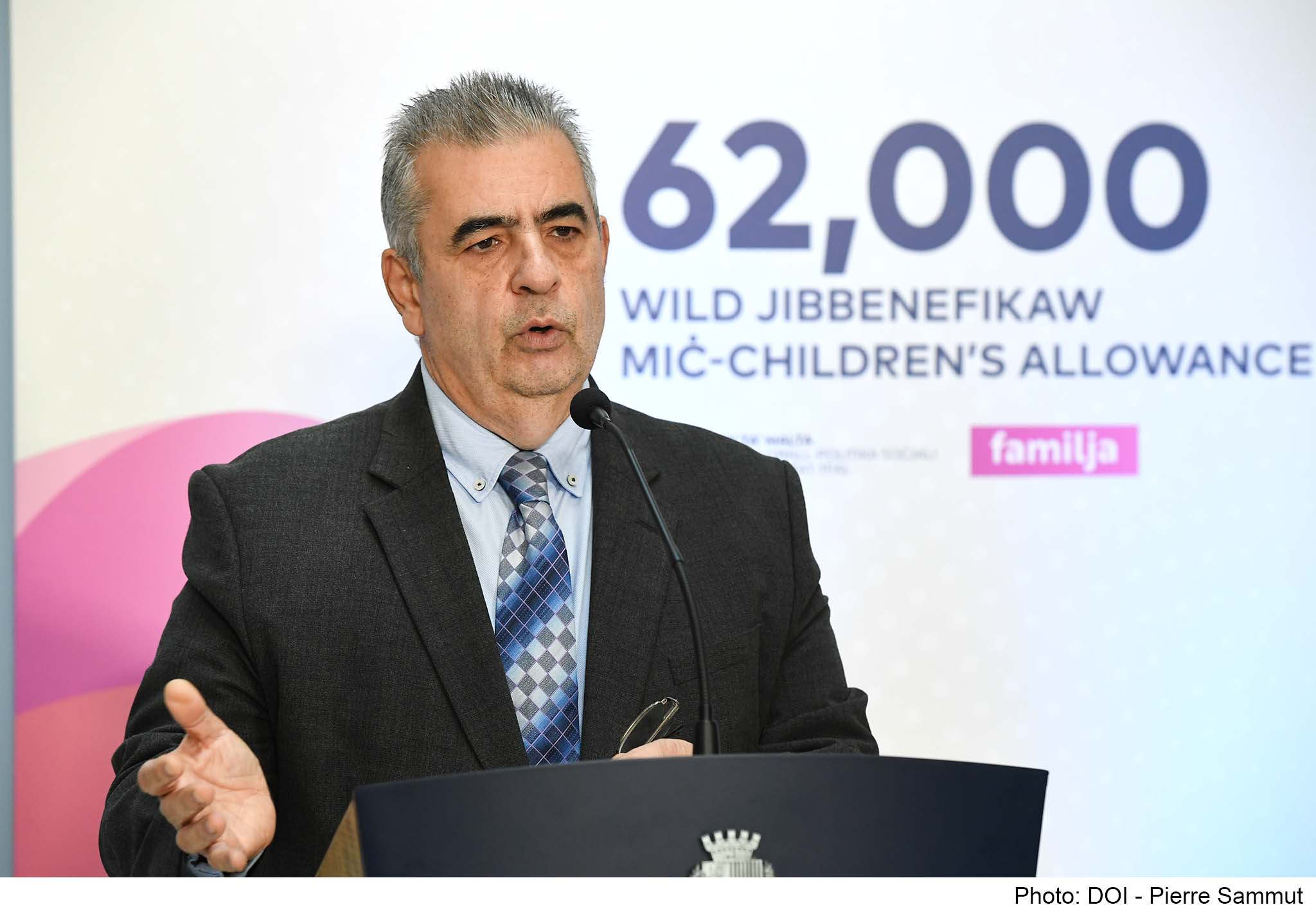 STQARRIJA MILL-MINISTERU GĦALL-POLITIKA SOĊJALI U D-DRITTIJIET TAT-TFAL Se jibda jitħallas l-ewwel pagament taċ-Children’s Allowance biż-żieda l-ġdida ta’ €250 fis-sena għat-tfal kollha