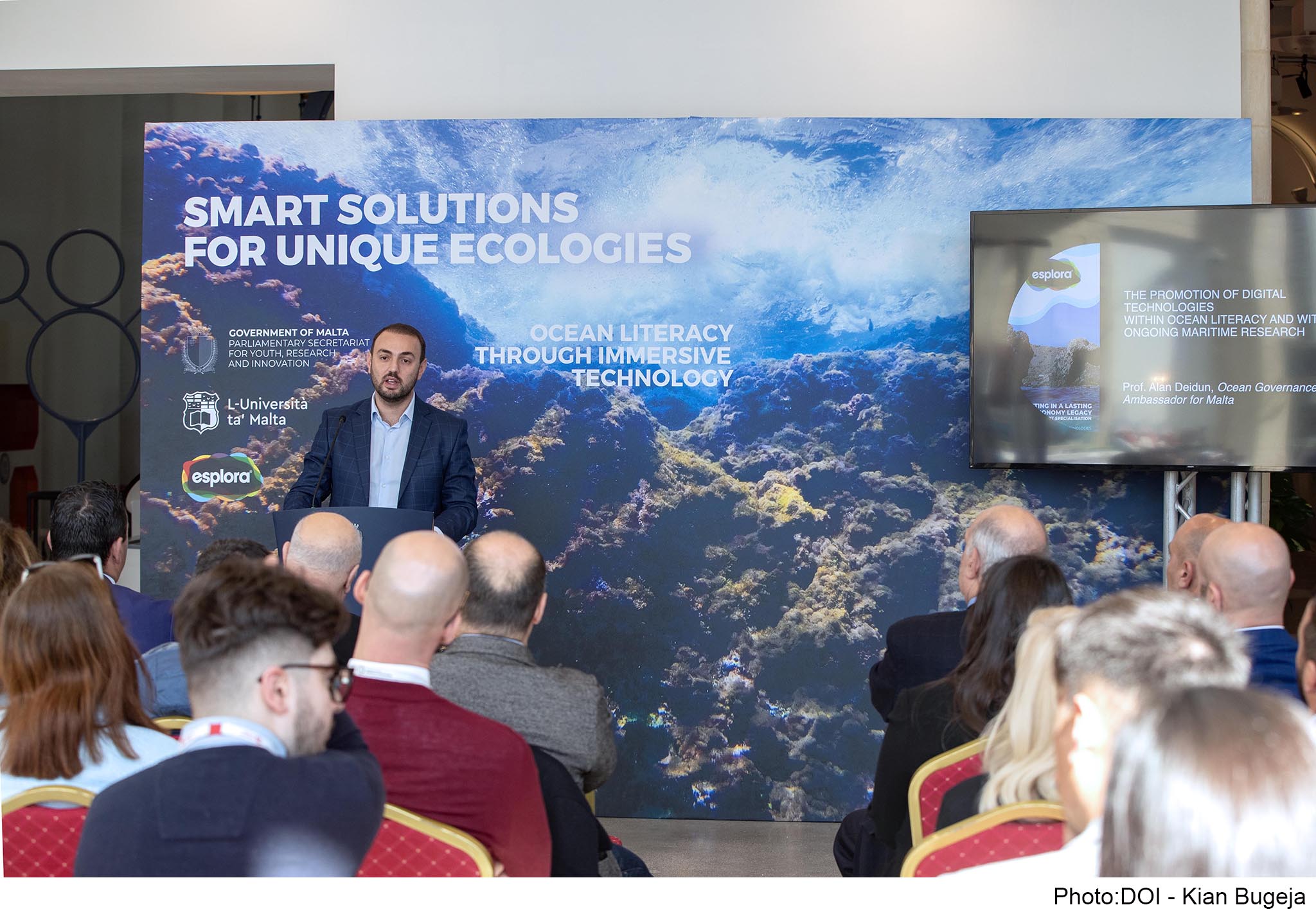 STQARRIJA MIS-SEGRETARJAT PARLAMENTARI GĦAŻ-ŻGĦAŻAGĦ, IR-RIĊERKA U L-INNOVAZZJONI Fl-Esplora ġiet inawgurata esebizzjoni ġdida relatata mas-settur marittimu, bl-użu ta’ teknoloġiji ġodda