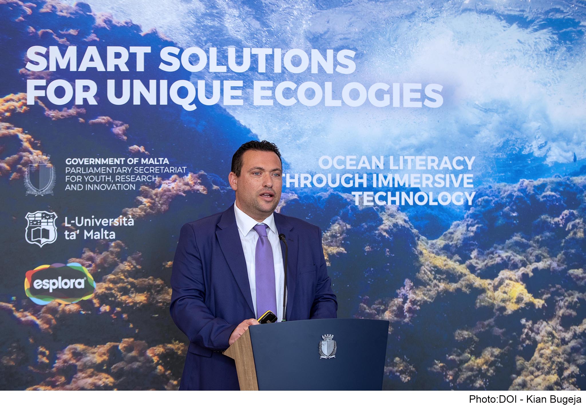 STQARRIJA MIS-SEGRETARJAT PARLAMENTARI GĦAŻ-ŻGĦAŻAGĦ, IR-RIĊERKA U L-INNOVAZZJONI Fl-Esplora ġiet inawgurata esebizzjoni ġdida relatata mas-settur marittimu, bl-użu ta’ teknoloġiji ġodda