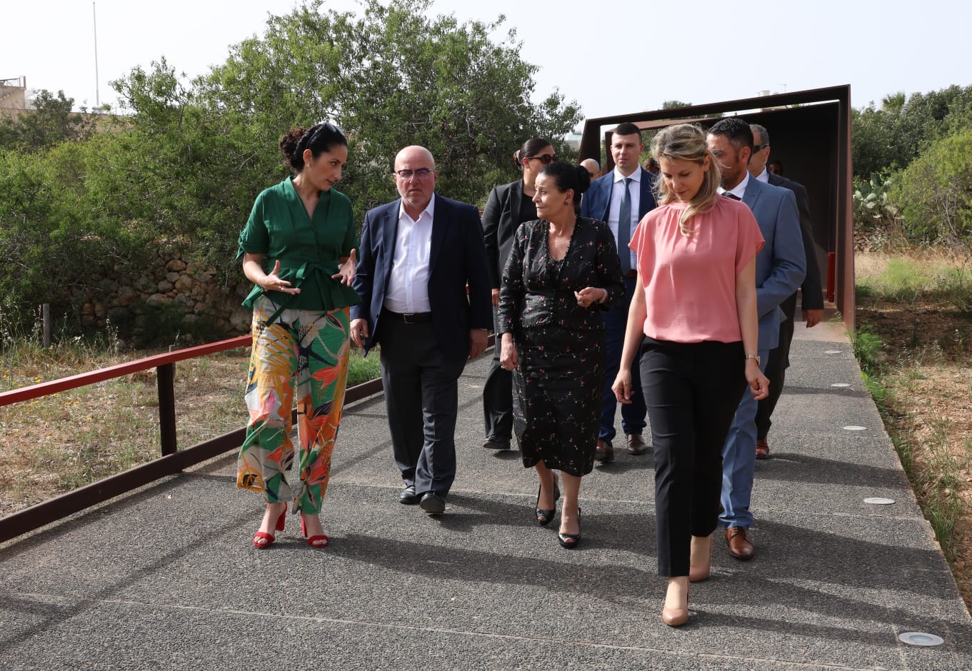 PRESS RELEASE BY THE OFFICE OF THE PRESIDENT A visit to Gozo by the President of Malta, Myriam Spiteri Debono