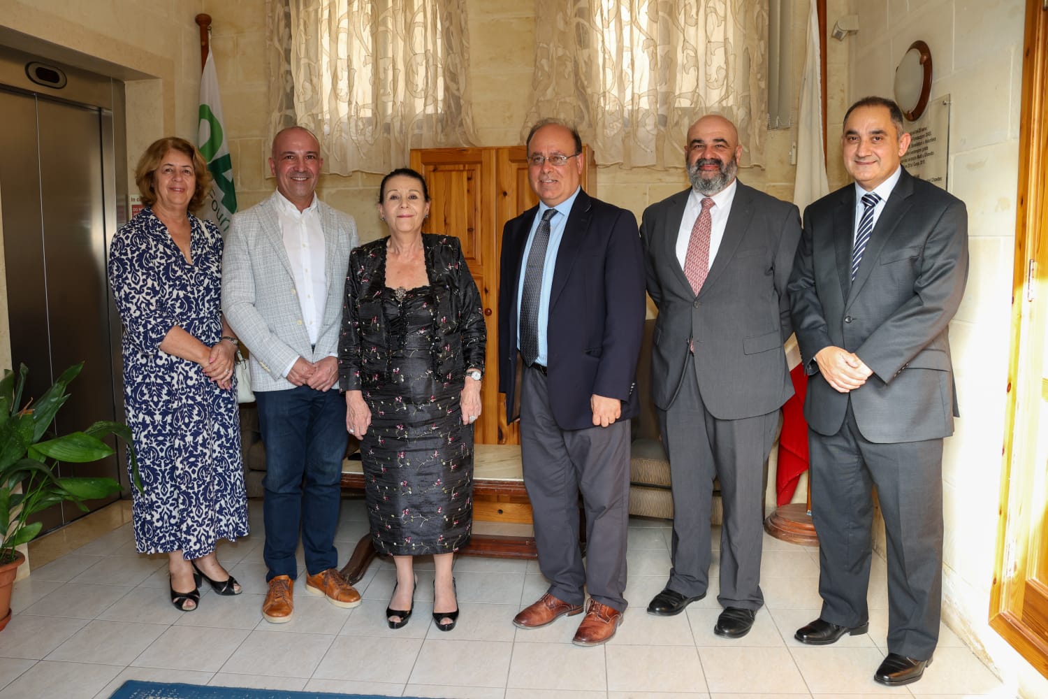 PRESS RELEASE BY THE OFFICE OF THE PRESIDENT A visit to Gozo by the President of Malta, Myriam Spiteri Debono