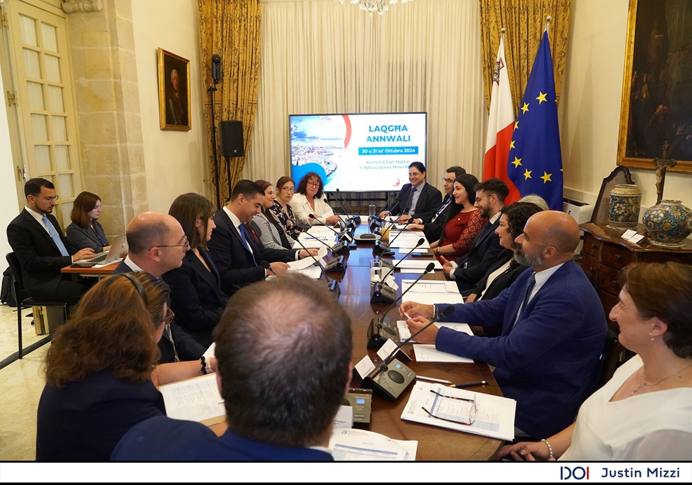 PRESS RELEASE BY THE OFFICE OF THE DEPUTY PRIME MINISTER AND MINISTRY FOR FOREIGN AND EUROPEAN AFFAIRS AND TRADE Deputy Prime Minister addresses the Annual Meeting of the Council for the Maltese Living Abroad