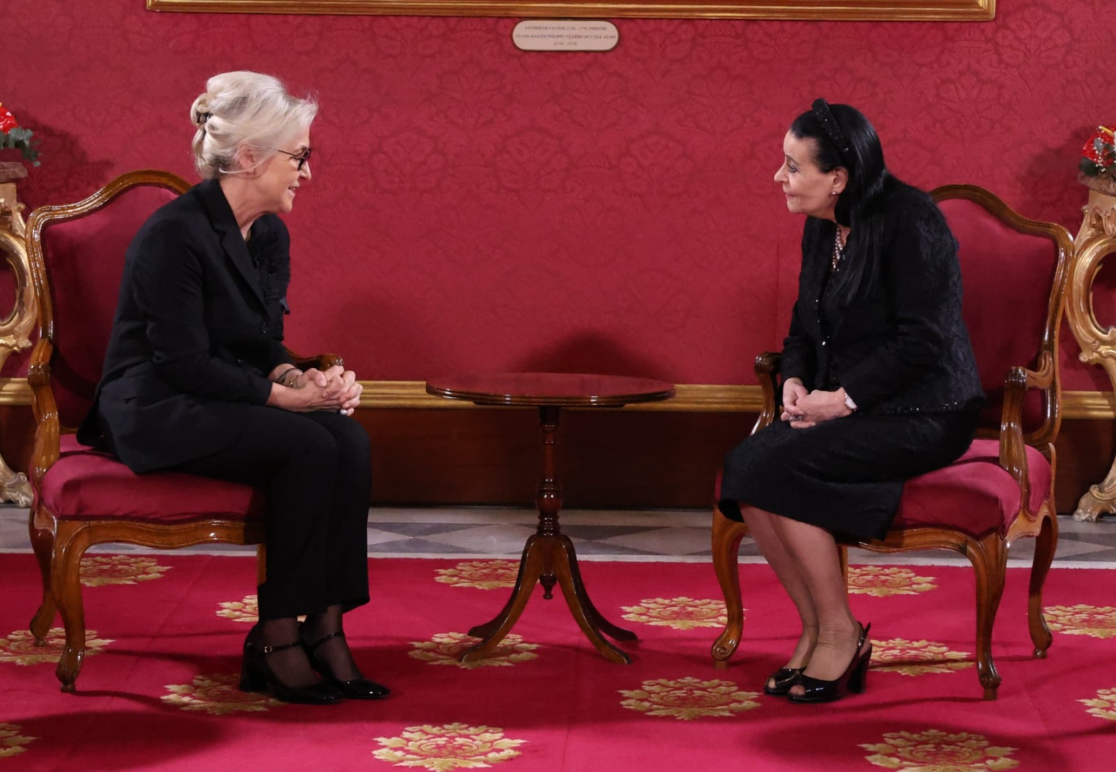 PRESS RELEASE FROM THE OFFICE OF THE PRESIDENT Three new non-resident Ambassadors present their credentials to the President of Malta.