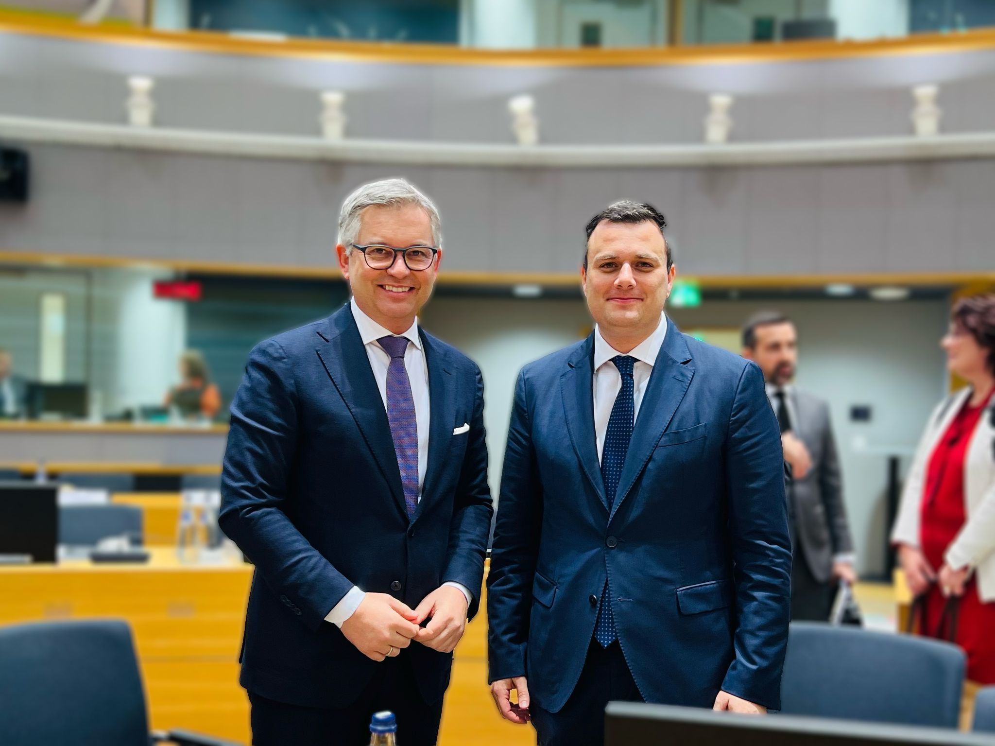 PRESS RELEASE BY THE MINISTRY FOR HOME AFFAIRS, SECURITY AND EMPLOYMENT Minister Byron Camilleri advocates for Malta at Brussels Council Meeting