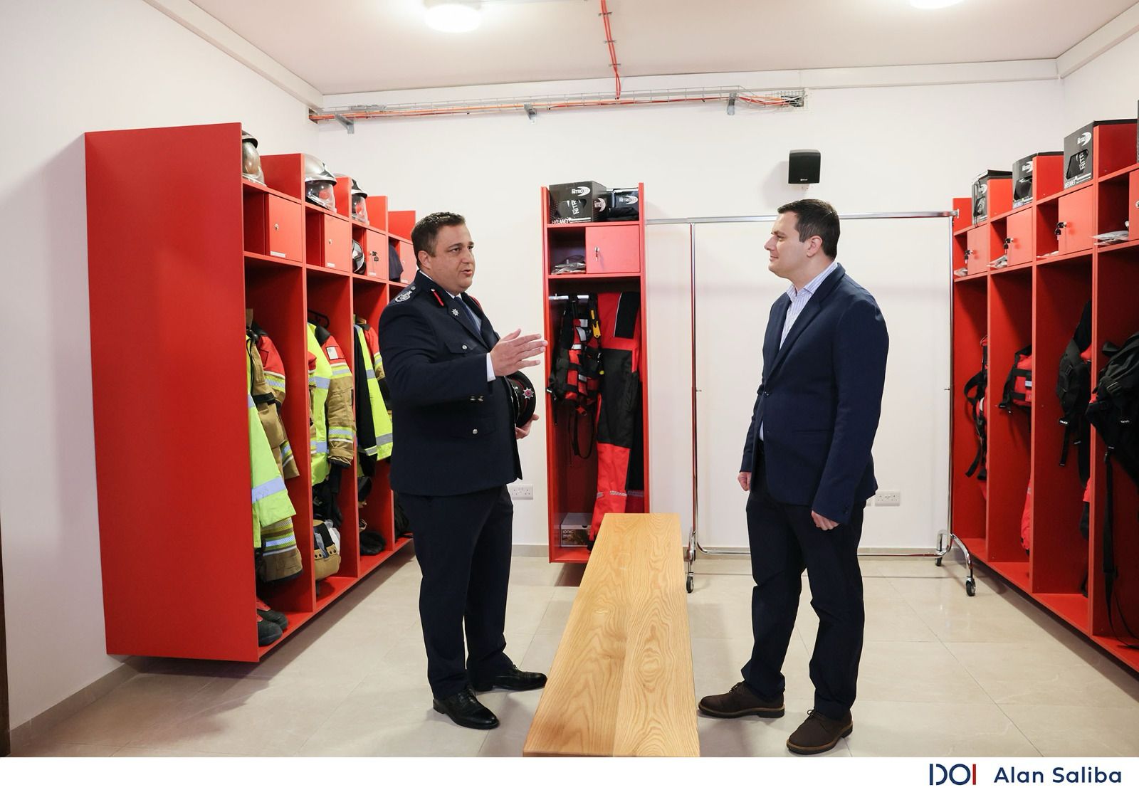 PRESS RELEASE BY THE MINISTRY FOR HOME AFFAIRS, SECURITY AND EMPLOYMENT Families to benefit from major investment in Xemxija Fire Station
