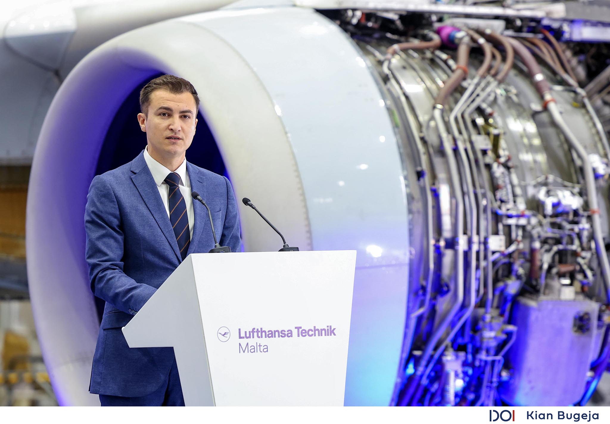 PRESS RELEASE BY THE OFFICE OF THE PRIME MINISTER Prime Minister Robert Abela announces a €22 million investment by Lufthansa Technik Malta, supported by the Government