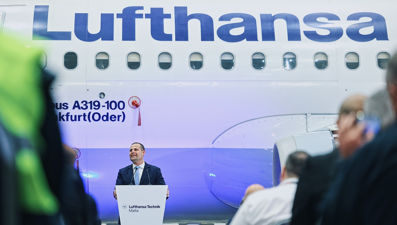 PRESS RELEASE BY THE OFFICE OF THE PRIME MINISTER Prime Minister Robert Abela announces a €22 million investment by Lufthansa Technik Malta, supported by the Government