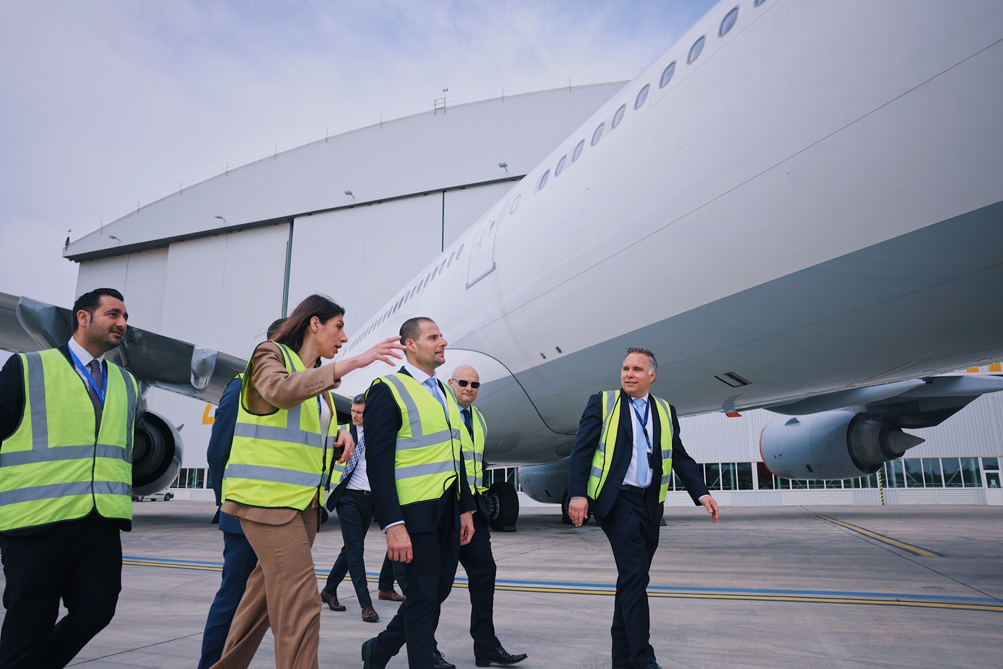 PRESS RELEASE BY THE OFFICE OF THE PRIME MINISTER Prime Minister Robert Abela announces a €22 million investment by Lufthansa Technik Malta, supported by the Government