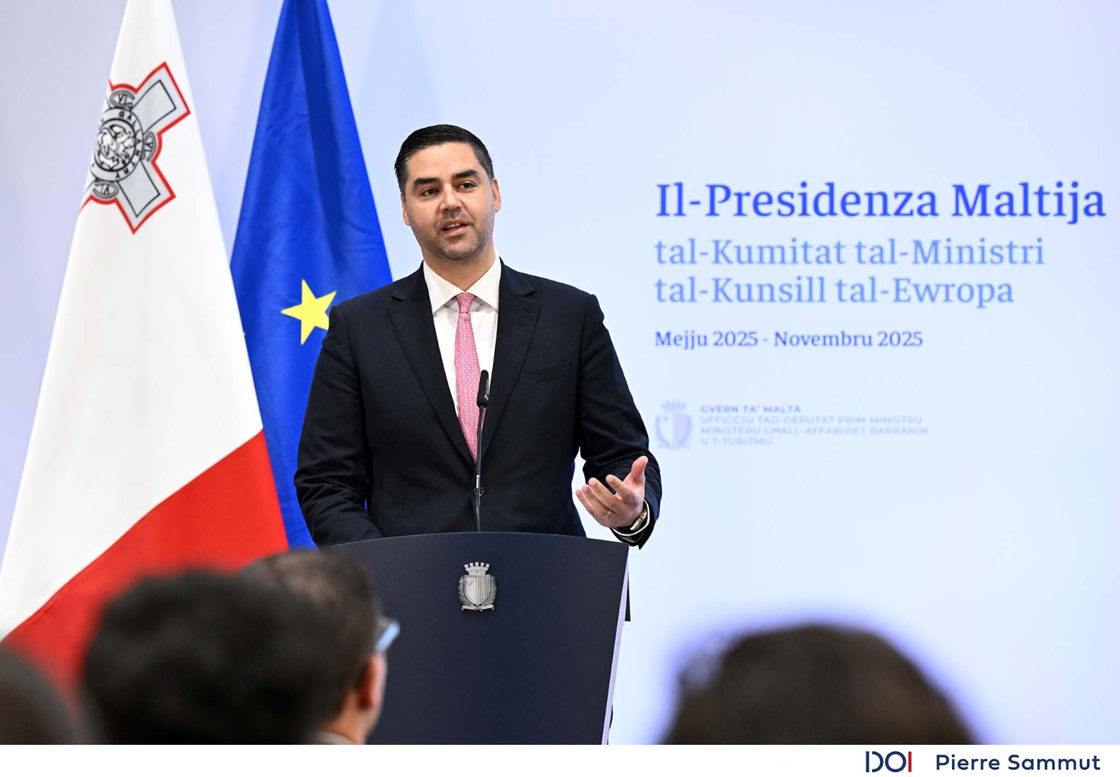 PRESS RELEASE BY THE OFFICE OF THE DEPUTY PRIME MINISTER AND MINISTRY FOR FOREIGN AFFAIRS AND TOURISM: One month to the Maltese Presidency of the Council of Europe