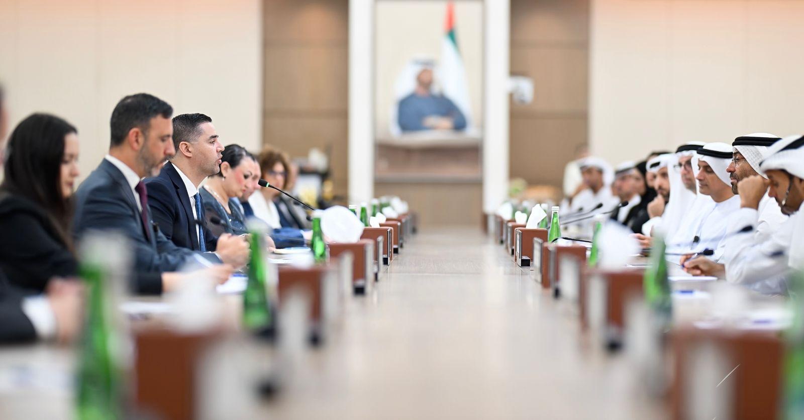 PRESS RELEASE BY THE OFFICE OF THE DEPUTY PRIME MINISTER AND MINISTRY FOR FOREIGN AFFAIRS AND TOURISM Deputy Prime Minister Ian Borg co-chairs the inaugural session of the Malta-UAE Joint Commission