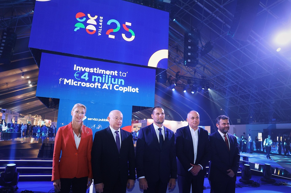 PRESS RELEASE BY THE OFFICE OF THE PRIME MINISTER: Prime Minister Robert Abela announces an AI investment in collaboration with Microsoft to support Public Service employees