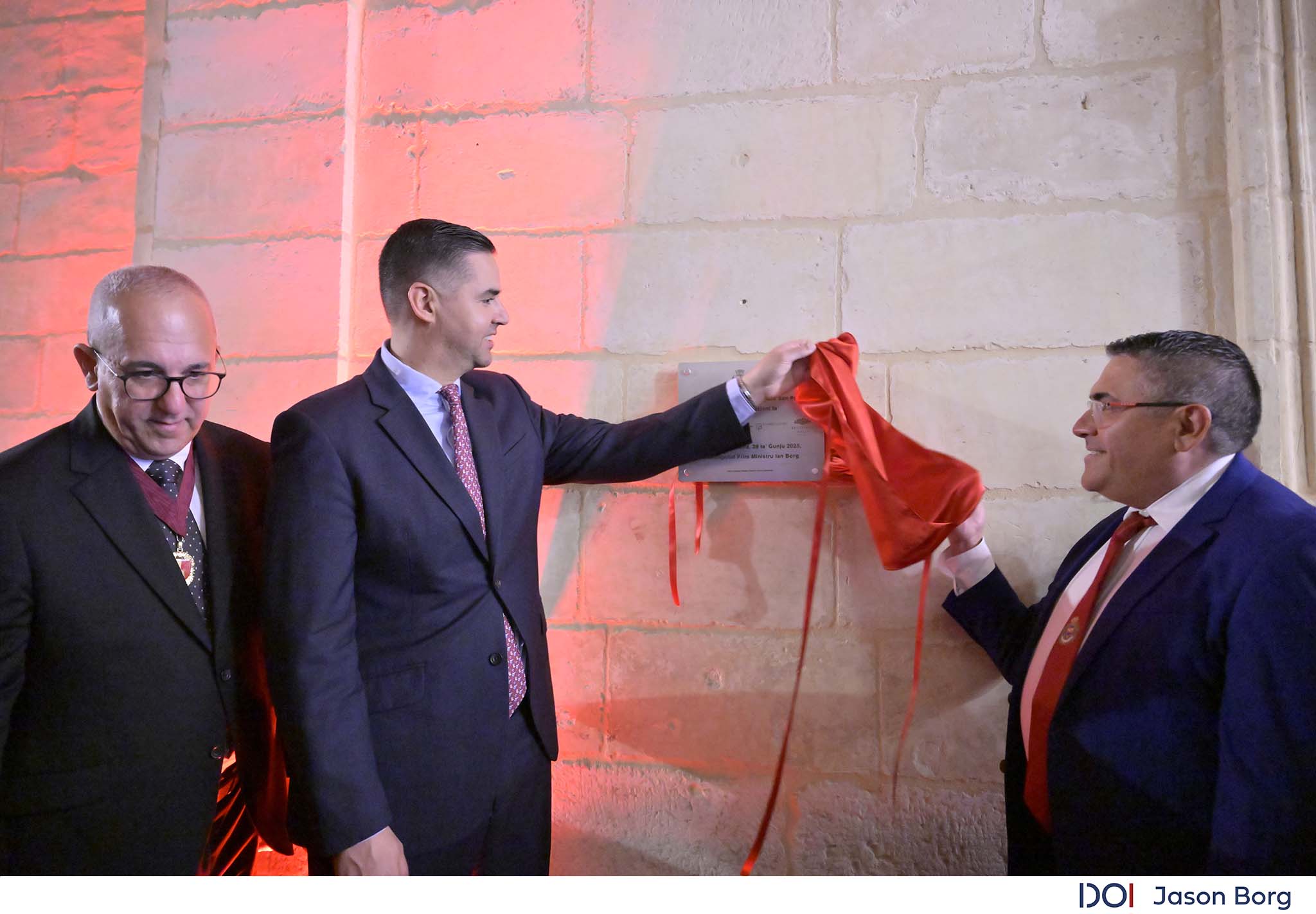 STQARRIJA MILL-UFFIĊĊJU TAD-DEPUTAT PRIM MINISTRU U L-MINISTERU GĦALL-AFFARIJIET BARRANIN U T-TURIŻMU Inawgurat ir-restawr tal-faċċata ta’ Palazz San Pawl