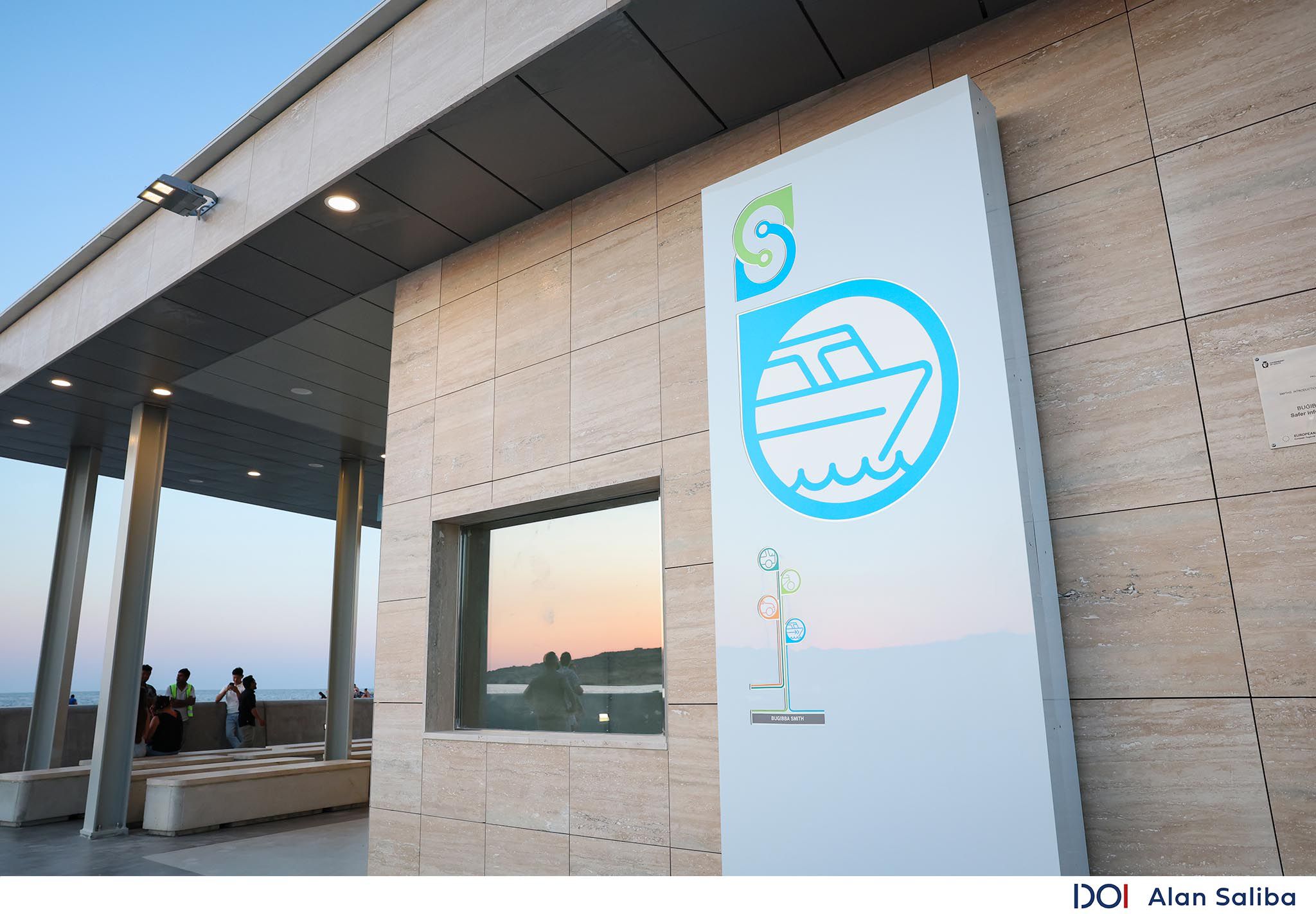 PRESS RELEASE BY THE OFFICE OF THE PRIME MINISTER Prime Minister Robert Abela inaugurates the Buġibba Breakwater and Ferry Facilities Project