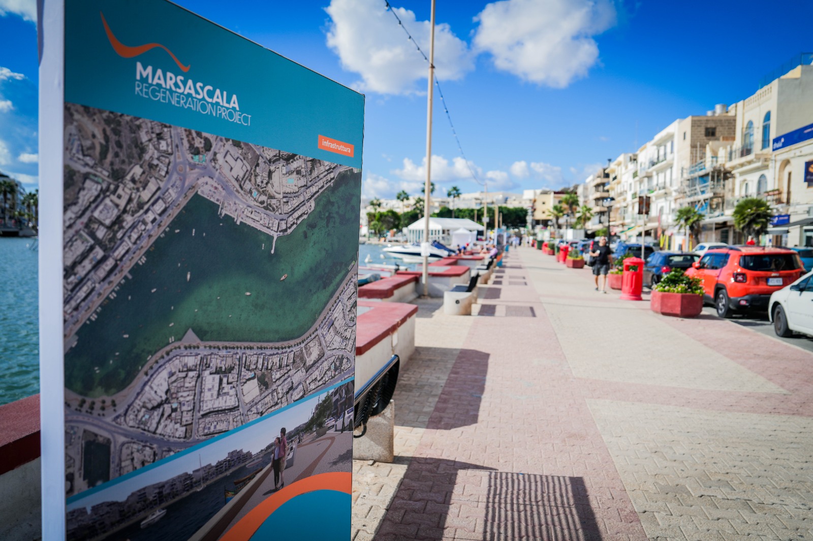 STQARRIJA MILL-MINISTERU GĦAT-TRASPORT, L-INFRASTRUTTURA U X-XOGĦLIJIET PUBBLIĊI Jitħabbar proġett ta’ riġenerazzjoni f’Marsaskala bil-bini mill-ġdid tal-promenade u servizz ta’ Fast Ferry lejn il-Belt Valletta