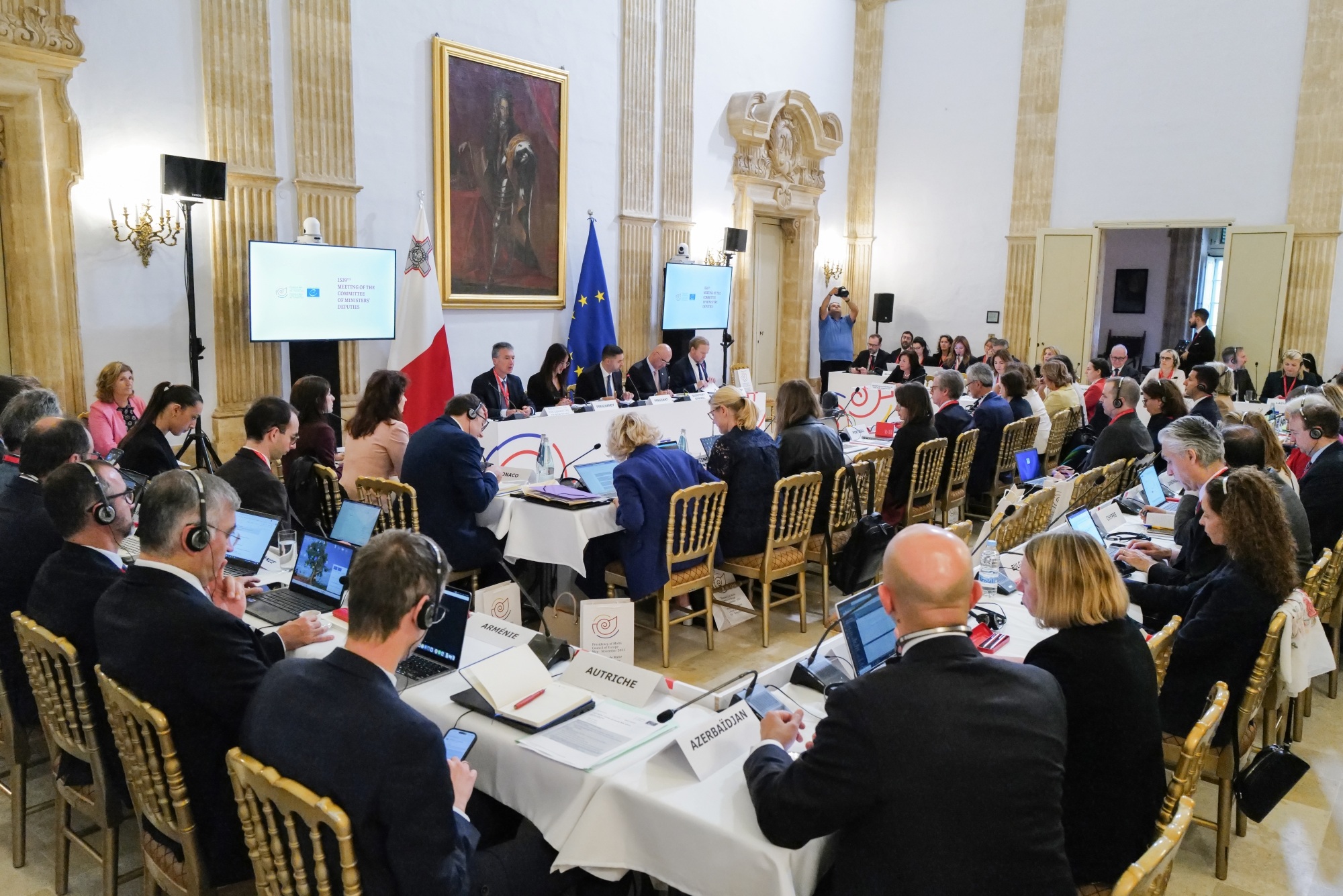PRESS RELEASE BY THE OFFICE OF THE DEPUTY PRIME MINISTER AND MINISTRY FOR FOREIGN AFFAIRS AND TOURISM Malta hosts the 1539th meeting of the Council of Europe’s Committee of Ministers’ Deputies