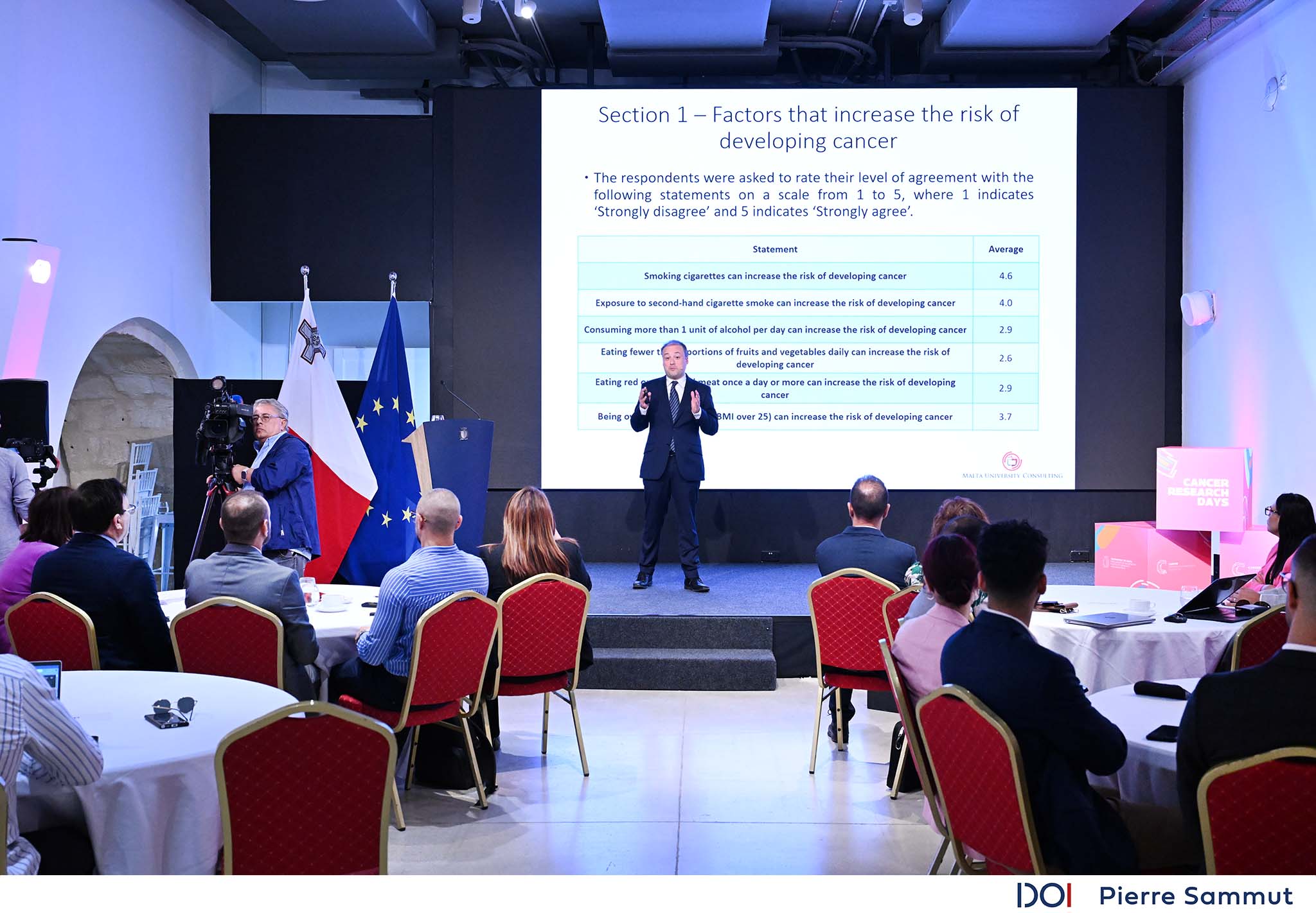 PRESS RELEASE BY THE PARLIAMENTARY SECRETARIAT FOR YOUTH, RESEARCH AND INNOVATION Cancer Research Days: committed towards scientific cancer research and innovation
