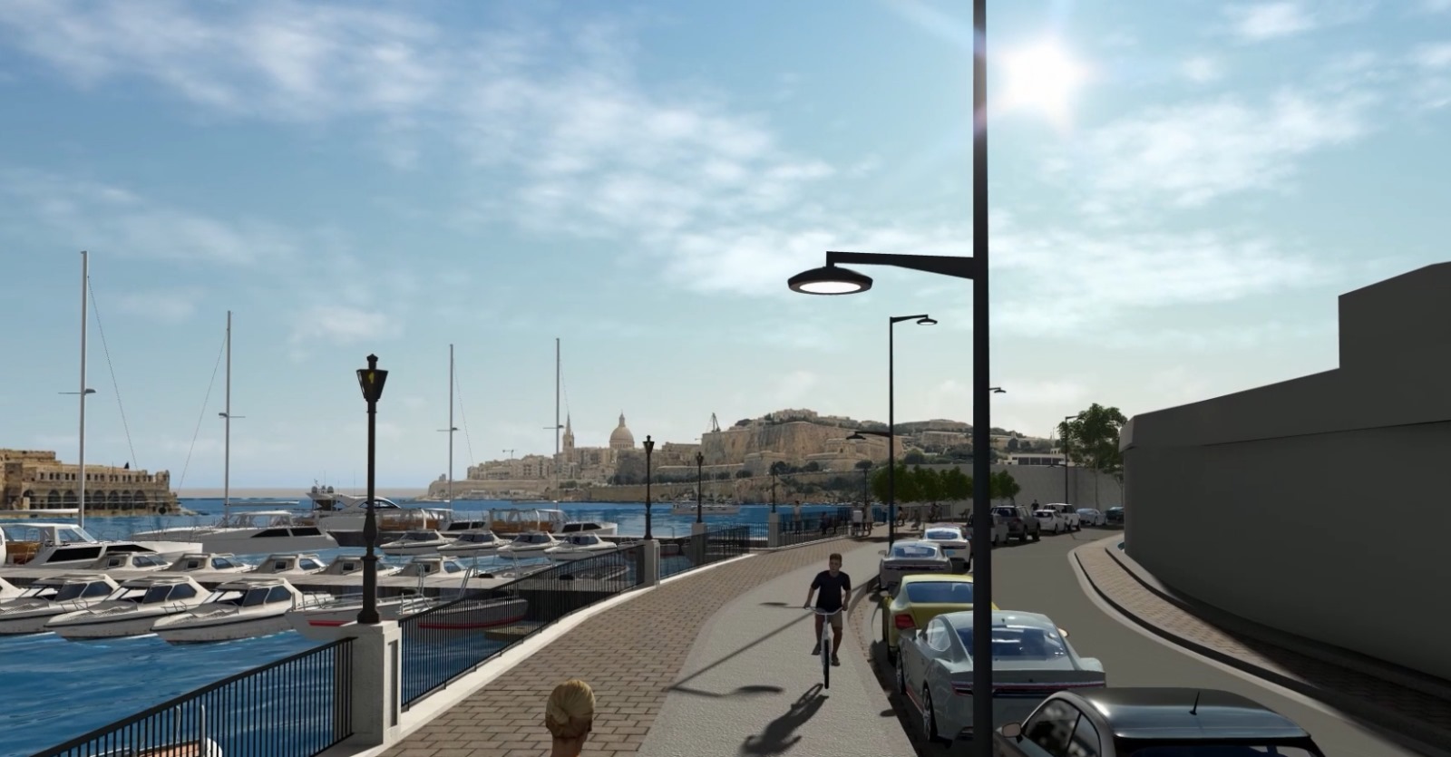 PRESS RELEASE BY THE MINISTRY FOR THE ENVIRONMENT, ENERGY AND PUBLIC CLEANLINESS Revitalising our towns: regeneration project along the Ta’ Xbiex seafront
