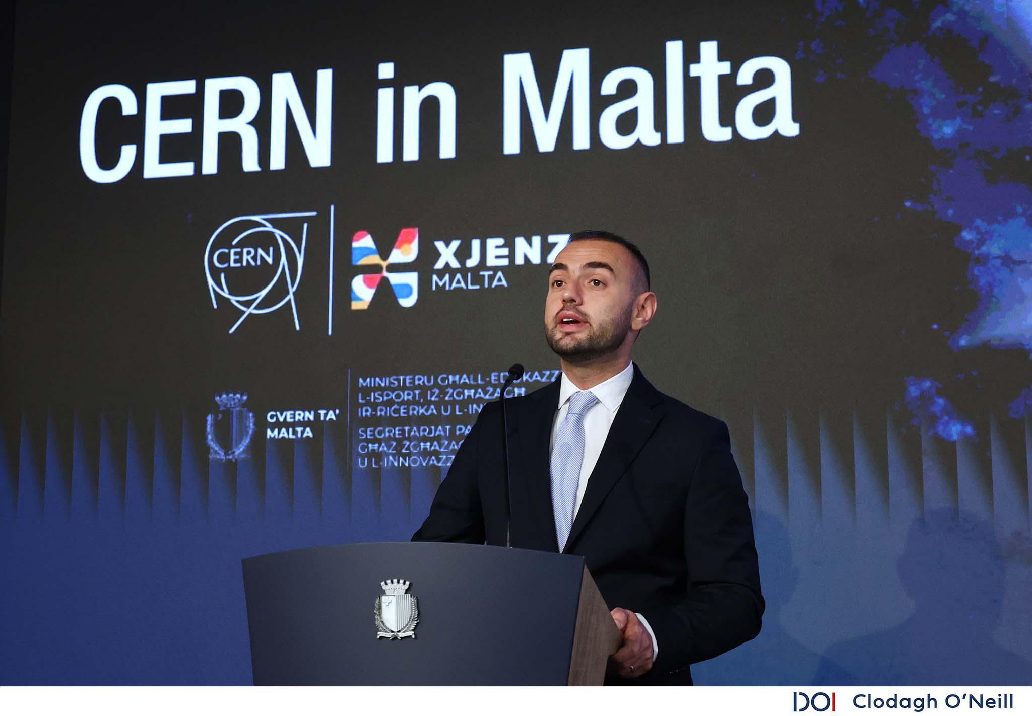 PRESS RELEASE BY THE MINISTRY FOR EDUCATION, SPORT, YOUTH, RESEARCH AND INNOVATION Malta strengthens its collaboration with CERN during the 2025 Research and Innovation Days