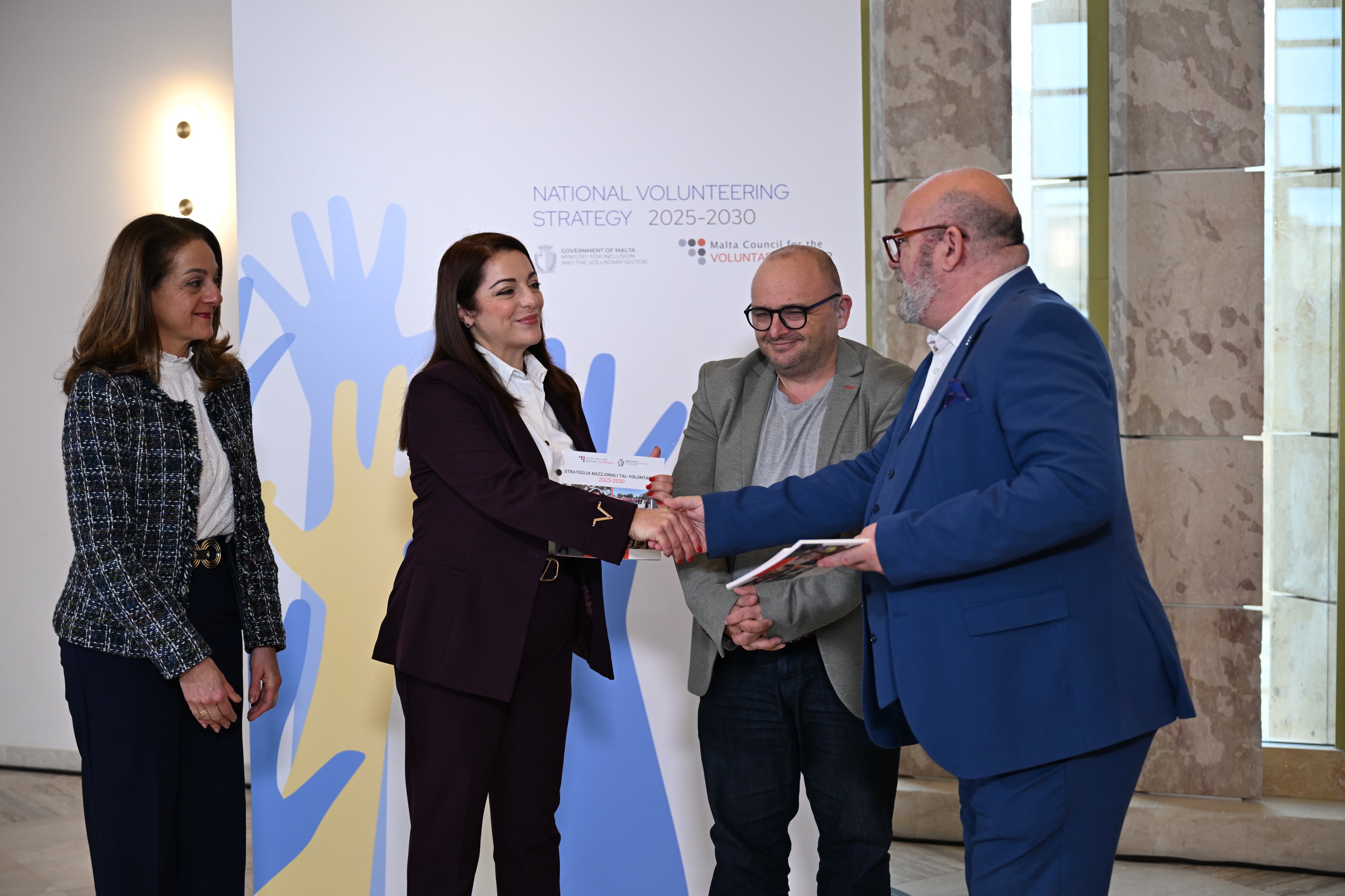 STQARRIJA MILL-MINISTERU GĦALL-INKLUŻJONI U L-VOLONTARJAT Imnedija l-Istrateġija Nazzjonali għas-settur tal-volontarjat 2025–2030