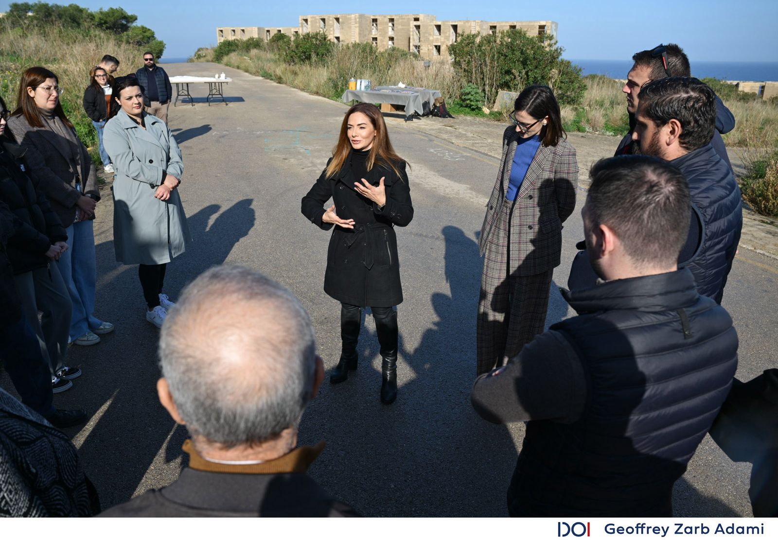 PRESS RELEASE BY THE MINISTRY FOR THE ENVIRONMENT, ENERGY AND PUBLIC CLEANLINESS Shape your space - Mayors and councillors visit White Rocks as part of the process to create national park