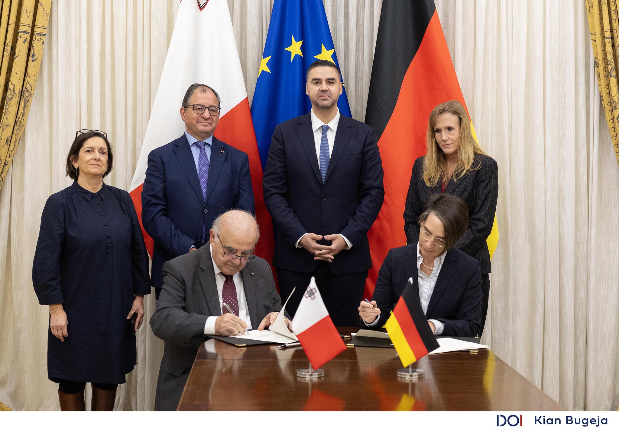 STQARRIJA MILL-UFFIĊĊJU TAD-DEPUTAT PRIM MINISTRU U L-MINISTERU GĦALL-AFFARIJIET BARRANIN U T-TURIŻMU Il-Ġermanja ġġedded ftehim biex tkompli tappoġġja lill-MEDAC fl-istudji dwar il-paċi u l-prevenzjoni tal-kunflitti