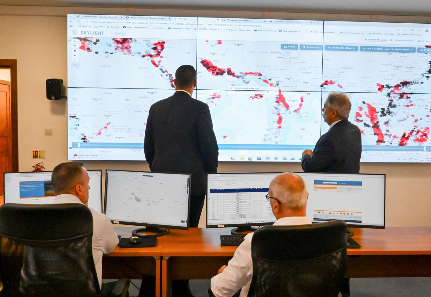 PRESS RELEASE BY THE OFFICE OF THE DEPUTY PRIME MINISTER AND MINISTRY FOR FOREIGN AFFAIRS AND TOURISM Valletta-based Global Centre for Maritime Sanctions Monitoring expanding its capabilities