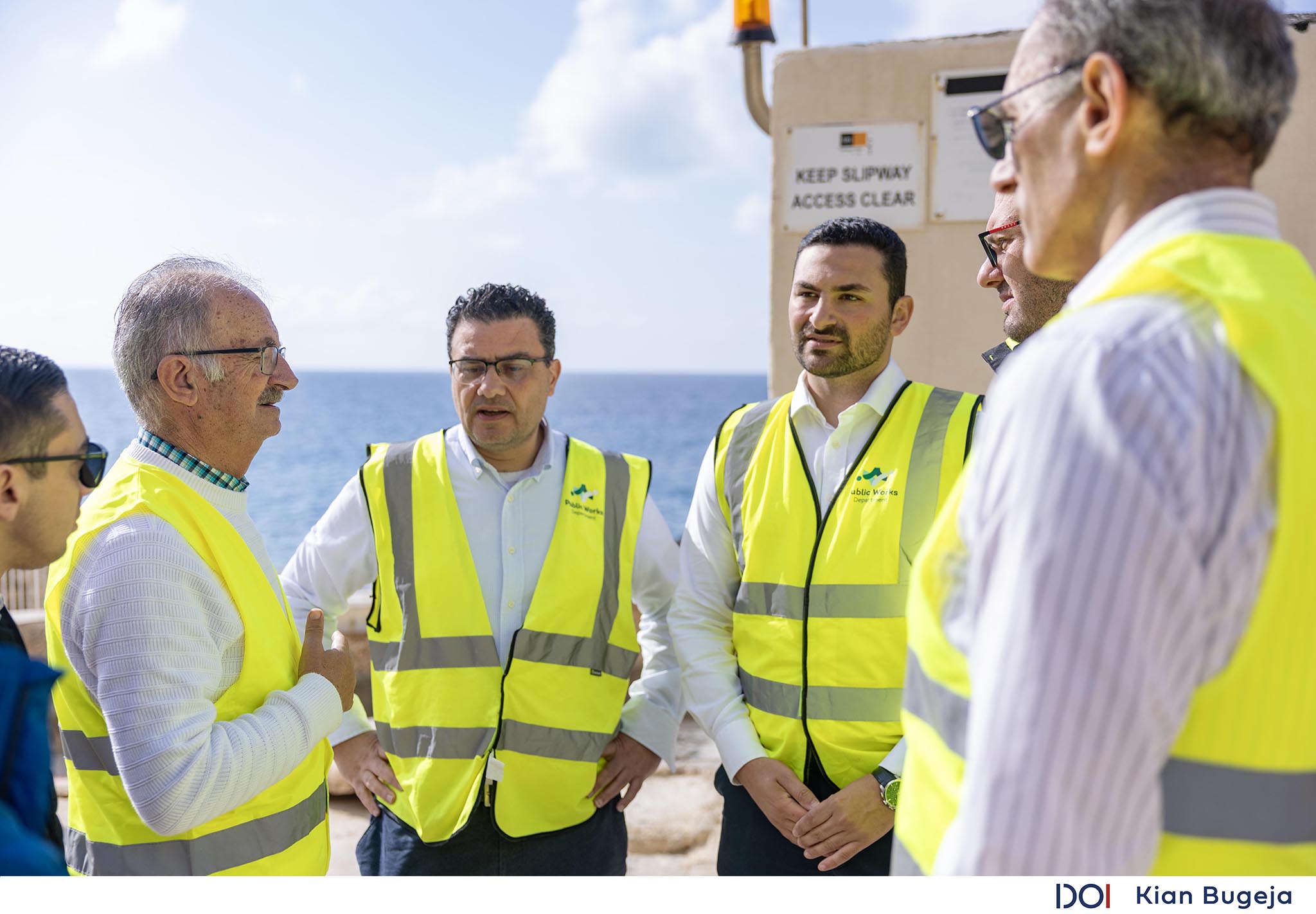 PRESS RELEASE BY THE PARLIAMENTARY SECRETARIAT FOR PUBLIC WORKS Works progressing to return Għar Lapsi to the public