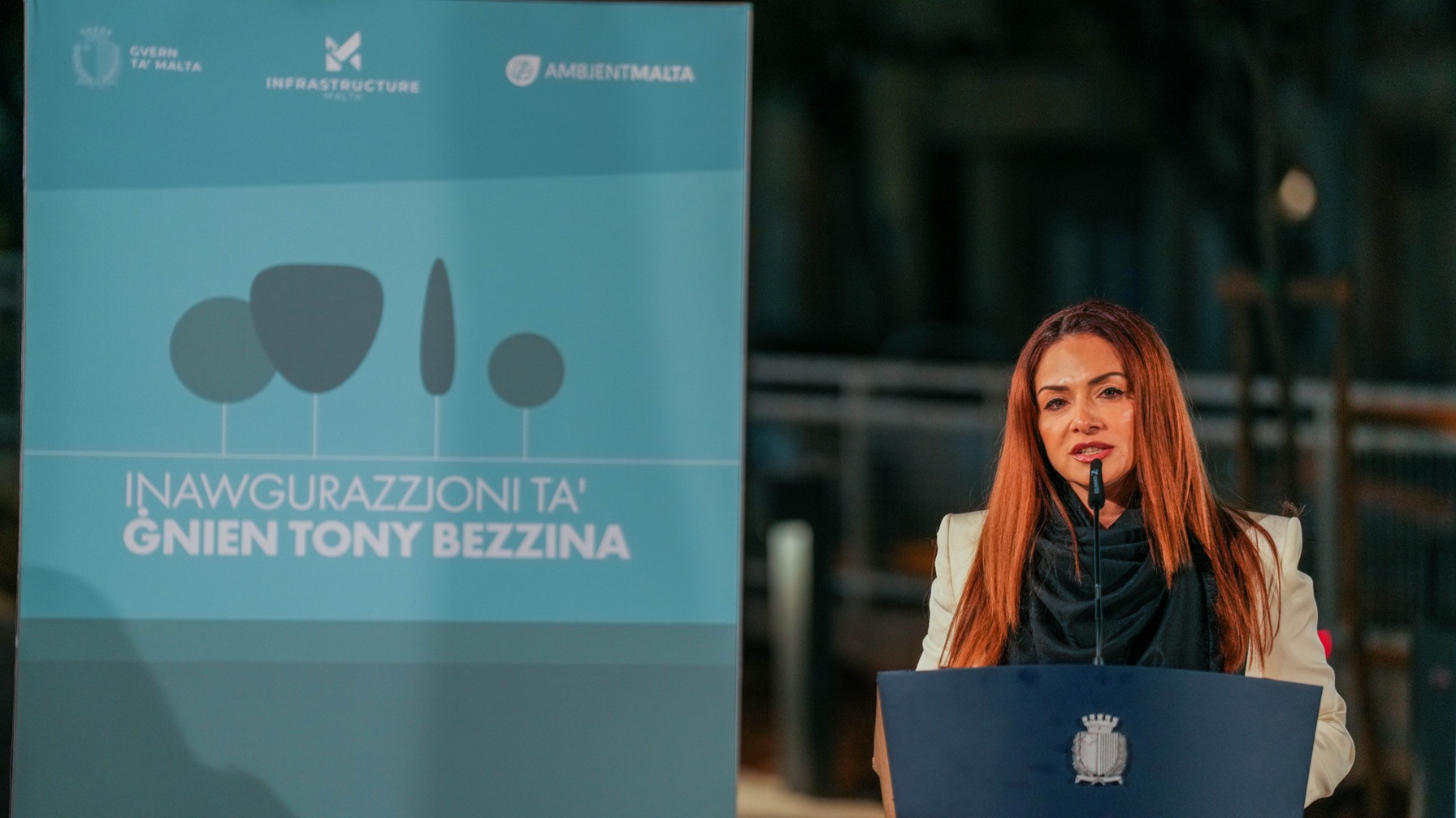 STQARRIJA MILL-MINISTERU GĦAT-TRASPORT, L-INFRASTRUTTURA U X-XOGĦLIJIET PUBBLIĊI U MILL-MINISTERU GĦALL-AMBJENT, L-ENERĠIJA U L-INDAFA PUBBLIKA Inawgurat Ġnien Tony Bezzina f’Raħal Ġdid
