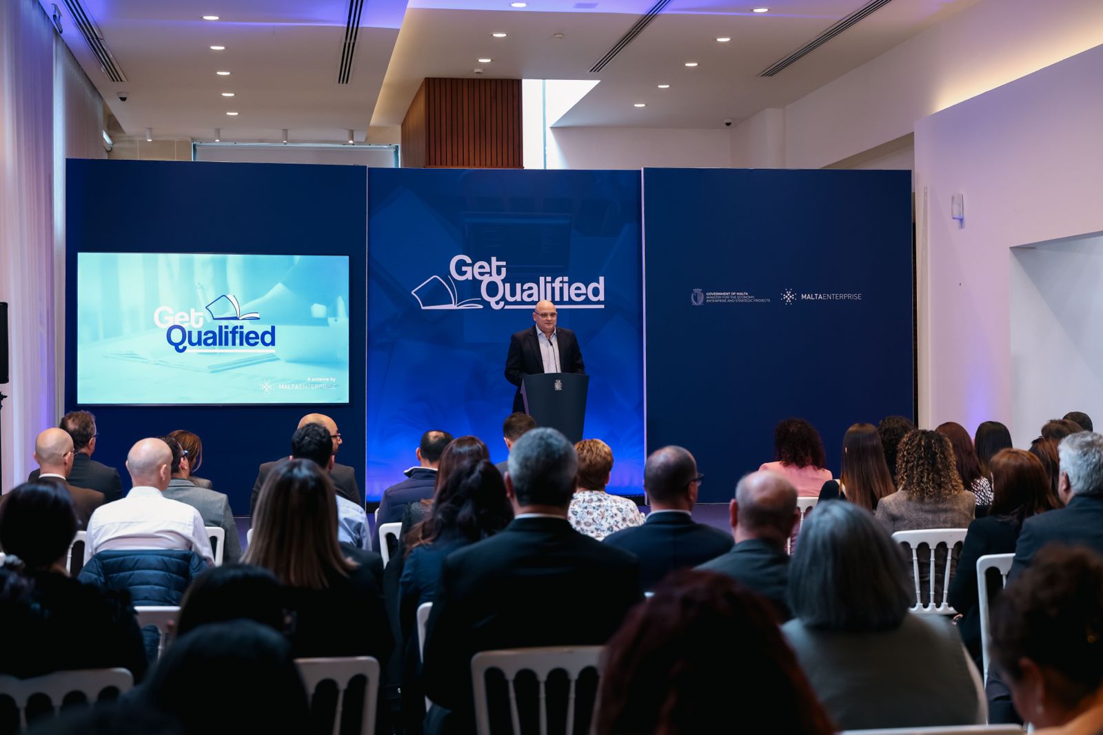 PRESS RELEASE BY THE MINISTRY FOR THE ECONOMY, ENTERPRISE AND STRATEGIC PROJECTS Launch of the Enhanced Get Qualified Scheme Aligned with Malta Vision 2050