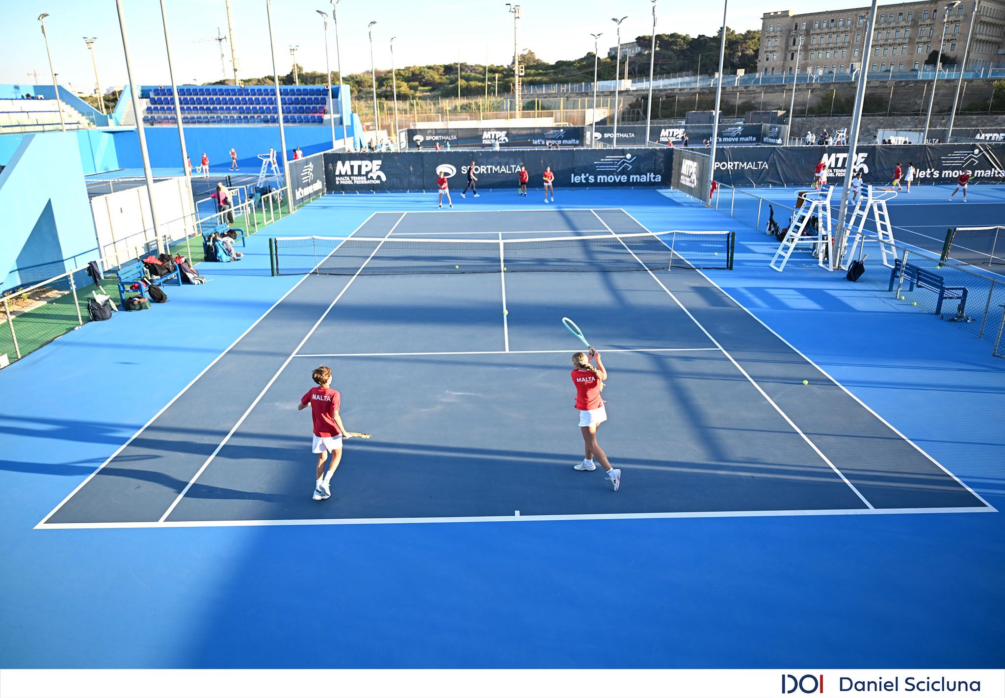 PRESS RELEASE BY THE OFFICE OF THE PRIME MINISTER Prime Minister Robert Abela inaugurates the National Tennis Centre in Pembroke