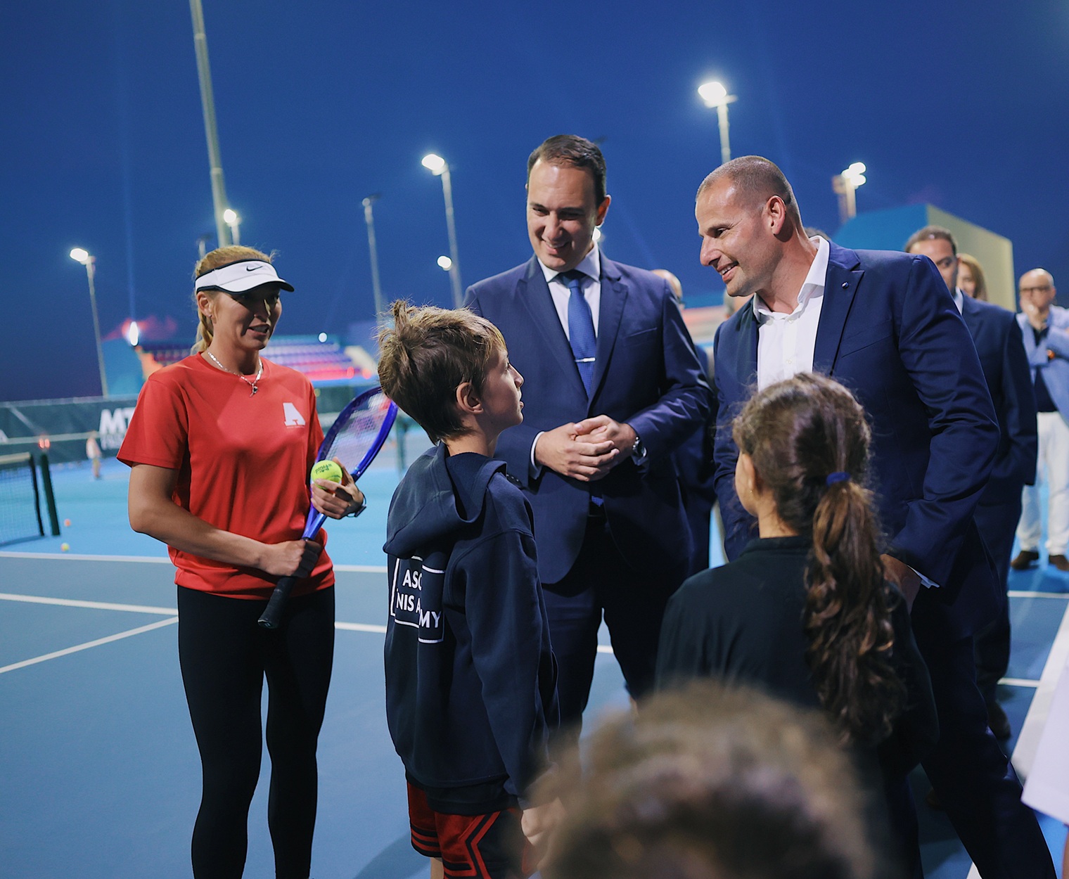 PRESS RELEASE BY THE OFFICE OF THE PRIME MINISTER Prime Minister Robert Abela inaugurates the National Tennis Centre in Pembroke