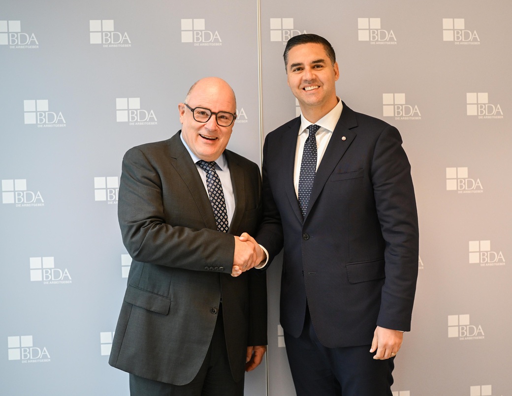 STQARRIJA MILL-UFFIĊĊJU TAD-DEPUTAT PRIM MINISTRU U MINISTERU GĦALL-AFFARIJIET BARRANIN U T-TURIŻMU Id-Deputat Prim Ministru Ian Borg kellu taħditiet ta’ livell għoli mal-Ministru għall-Affarijiet Barranin tal-Ġermanja Johann Wadephul u ma’ kontropartiji
