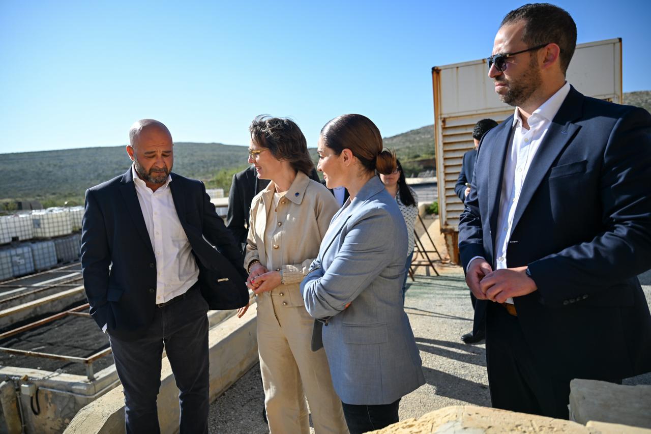 PRESS RELEASE BY THE MINISTRY FOR THE ENVIRONMENT, ENERGY AND PUBLIC CLEANLINESS Malta’s water projects draw praise from the EU’s Environment Commissioner
