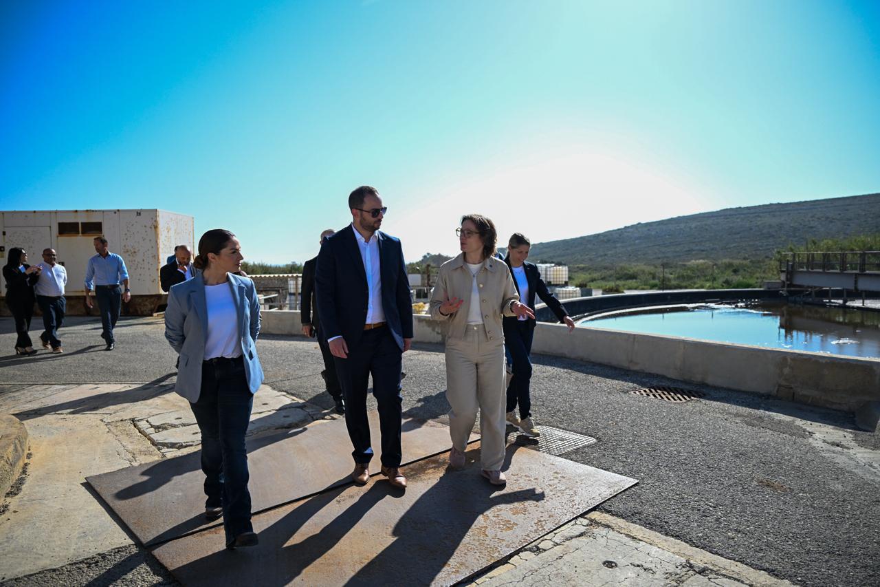 PRESS RELEASE BY THE MINISTRY FOR THE ENVIRONMENT, ENERGY AND PUBLIC CLEANLINESS Malta’s water projects draw praise from the EU’s Environment Commissioner