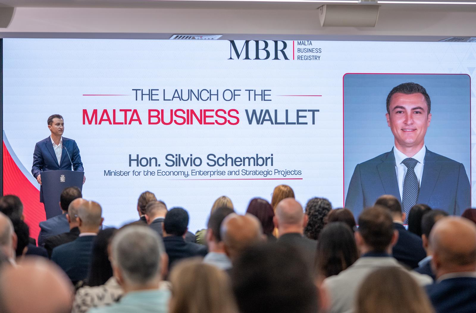 PRESS RELEASE BY THE MINISTRY FOR THE ECONOMY, ENTERPRISE AND STRATEGIC PROJECTS Launch of the Malta Business Wallet – an initiative aimed at reducing bureaucracy and increasing efficiency for businesses