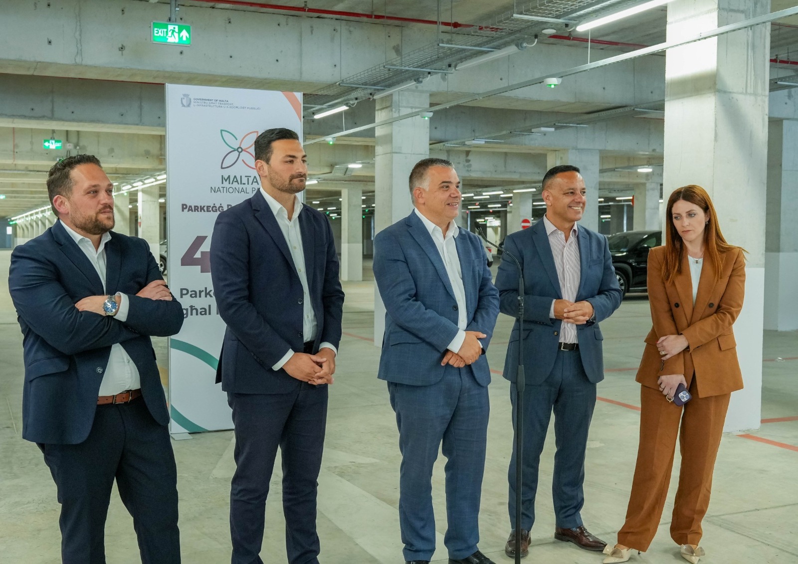 STQARRIJA MILL-MINISTERU GĦAT-TRASPORT, L-INFRASTRUTTURA U X-XOGĦLIJIET PUBBLIĊI Inawgurat parkeġġ pubbliku ġdid ta’ 450 vettura f’Ta’ Qali