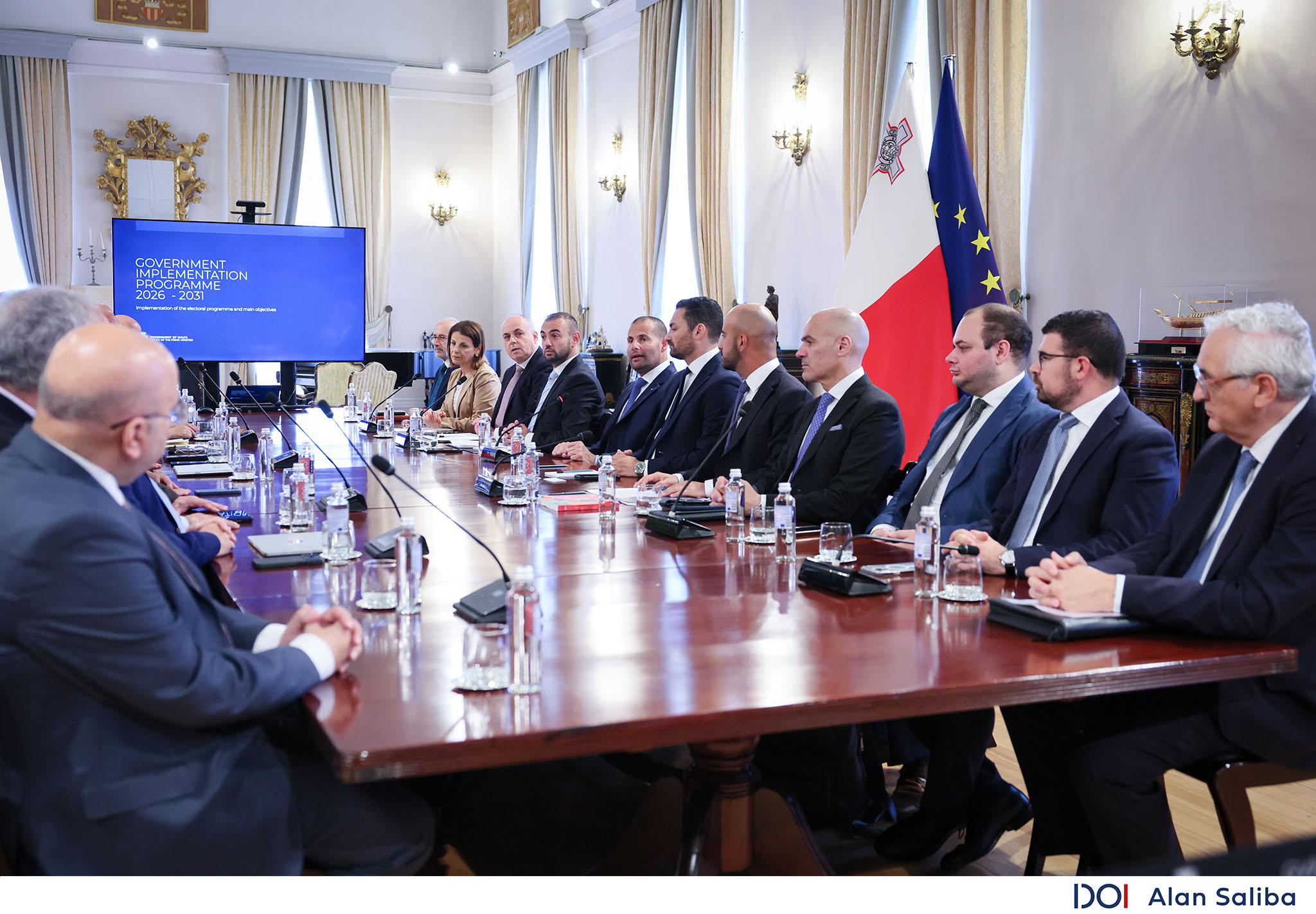 STQARRIJA MILL-UFFIĊĊJU TAL-PRIM MINISTRU Il-Prim Ministru Robert Abela f'laqgħa mal-MCESD dwar il-prijoritajiet tal-Gvern għal din il-leġiżlatura